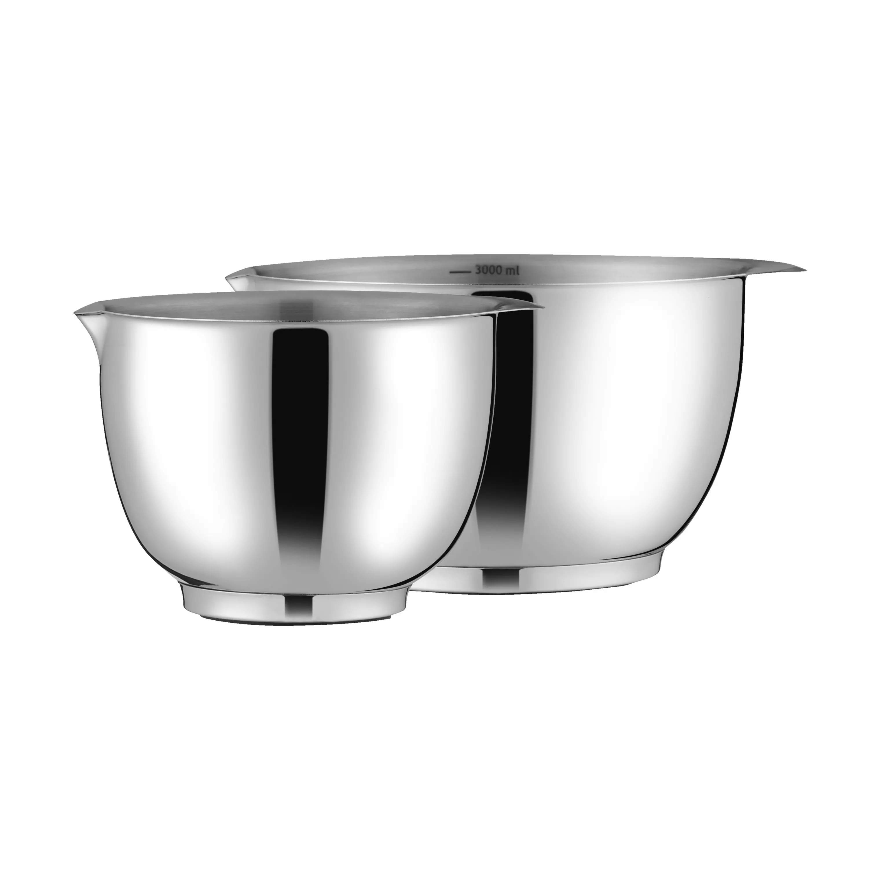 Rosti Røreskålesæt Margrethe Røreskålesæt - 2 stk. i Stål, 3 L, 1