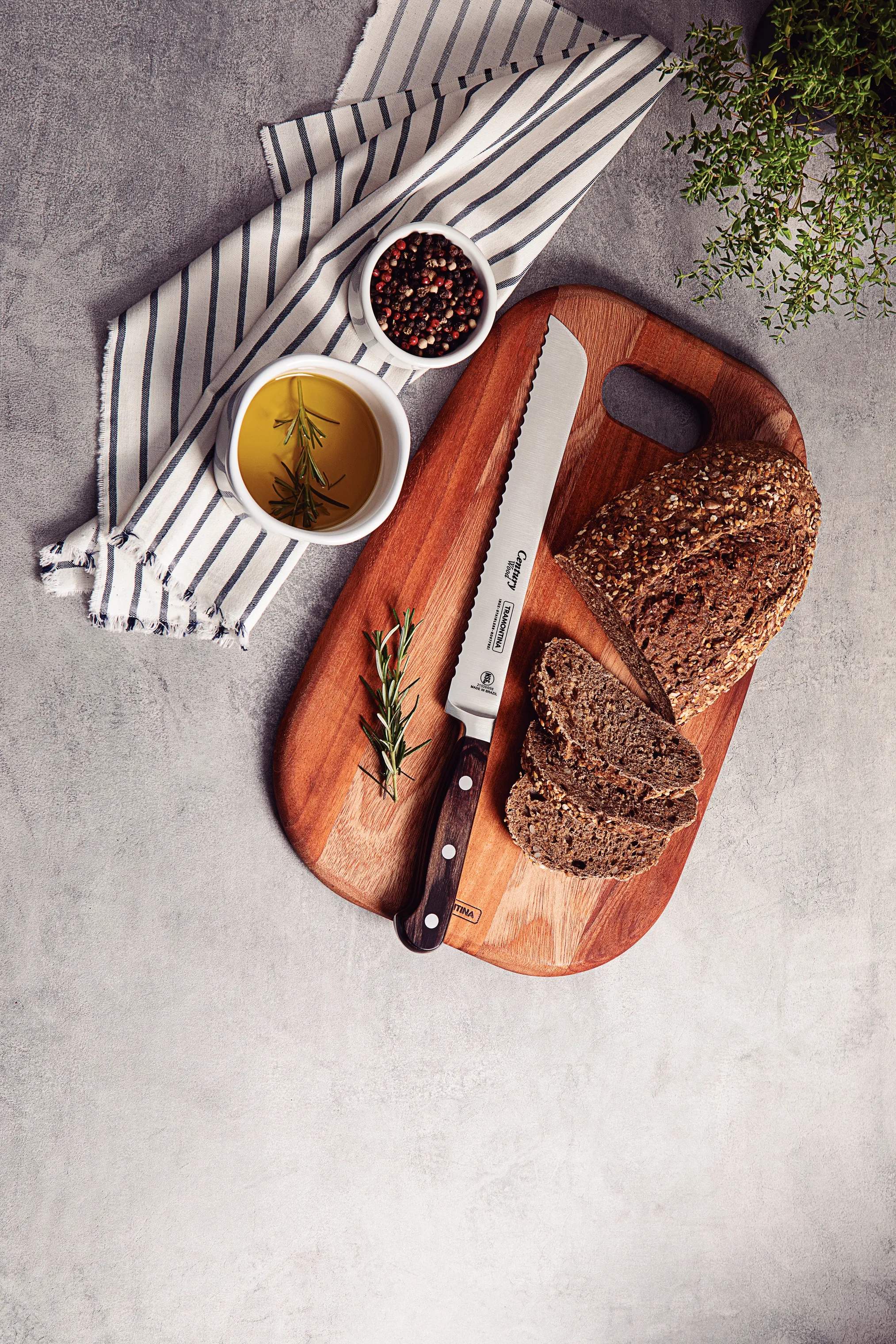 Tramontina Brødknive Century Wood Brødkniv i Brun, 2
