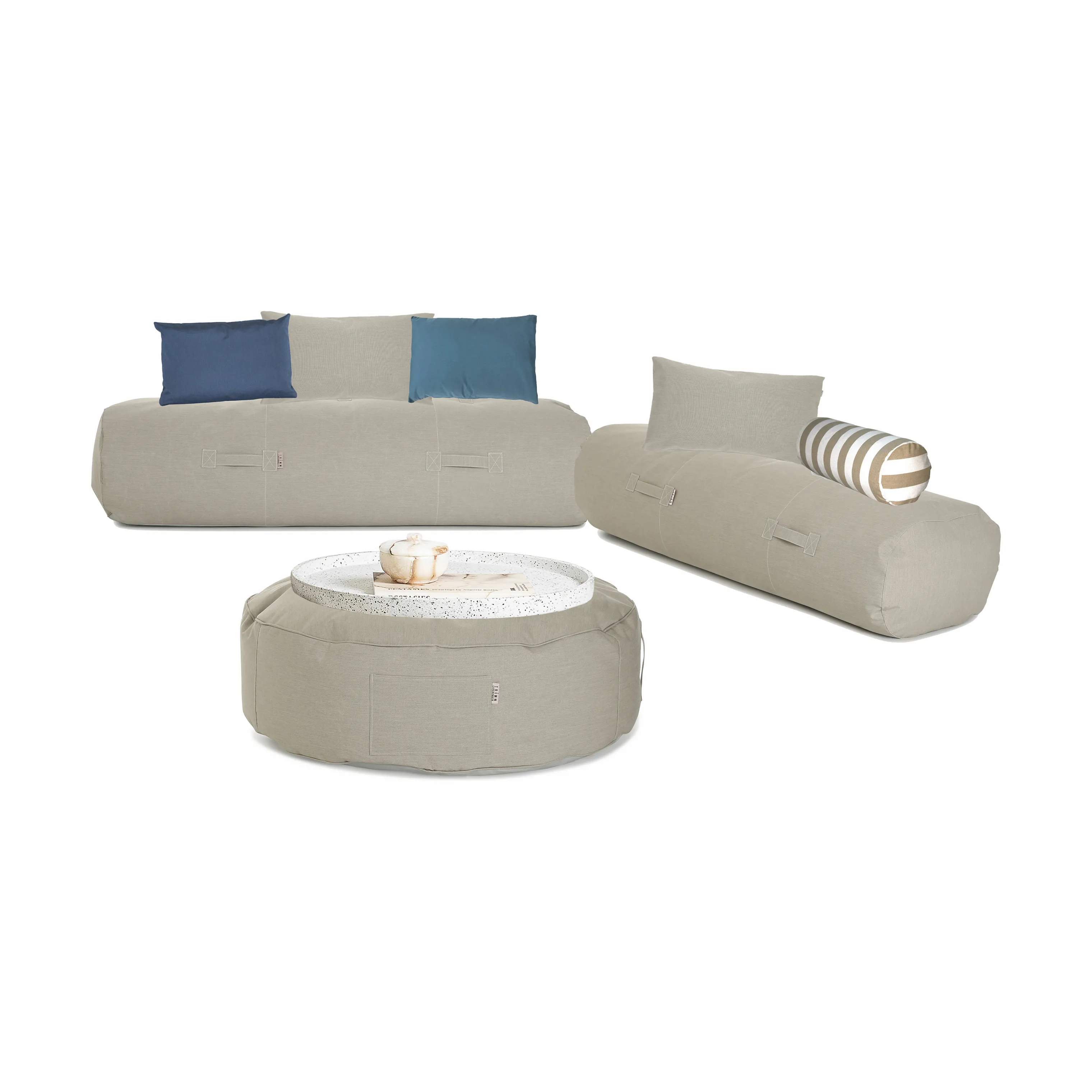 Comfy Loungesæt, beige, large