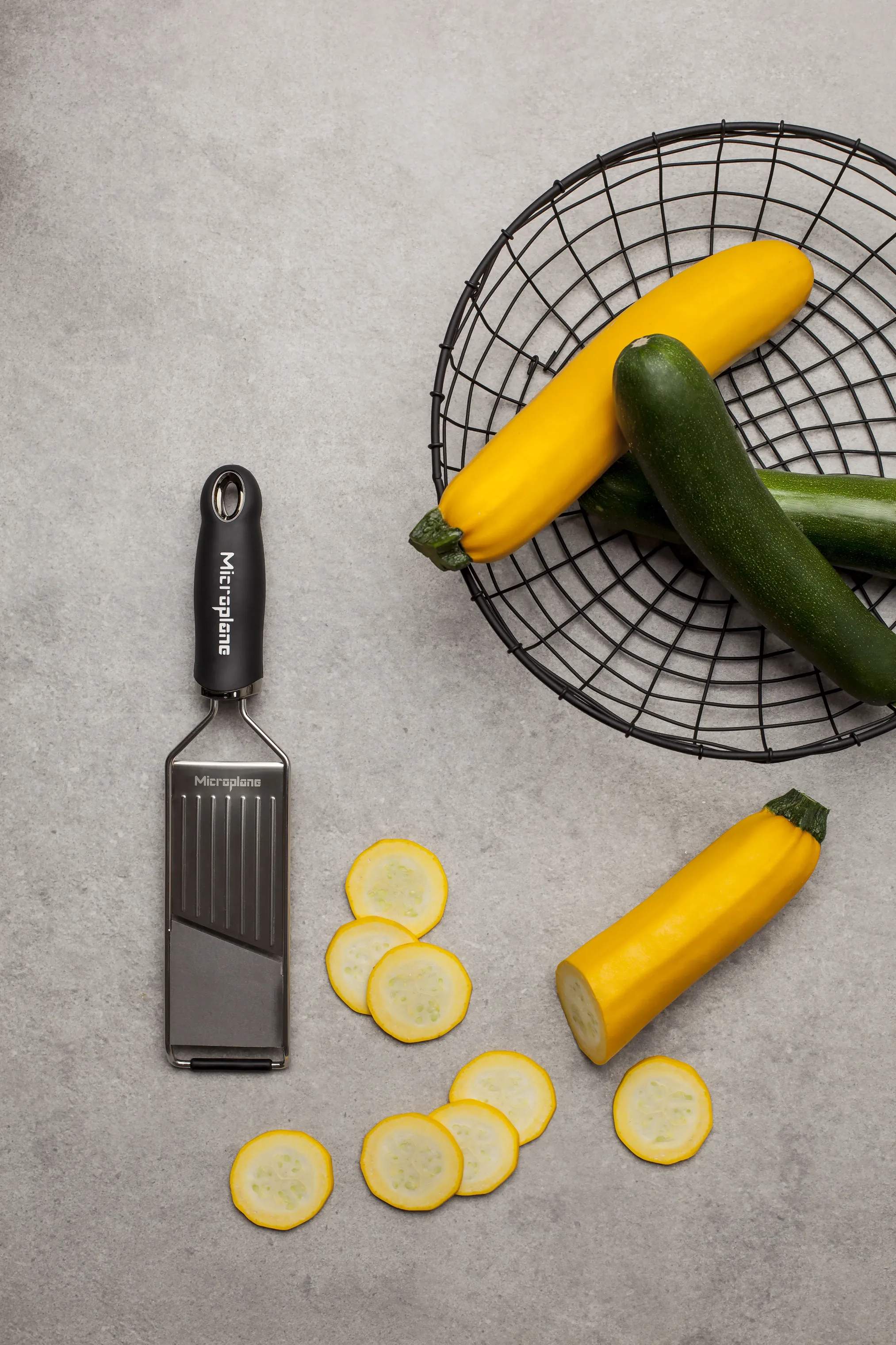Microplane Mandolinjern Gourmet Slicer Mandolinjern i Stål/Sort, 3