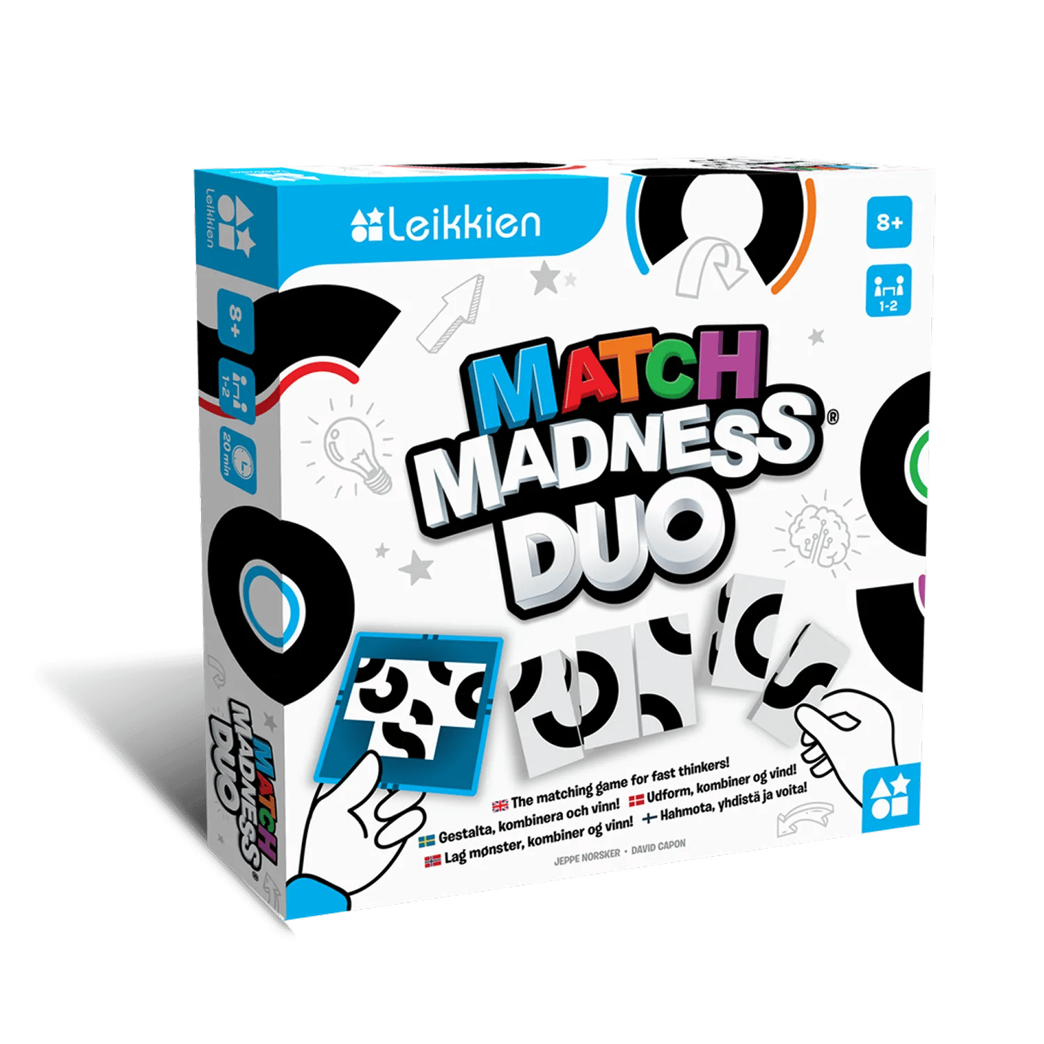 Spilbræt Spil Kortspil - Match Madness DUO i Multifarvet, 1