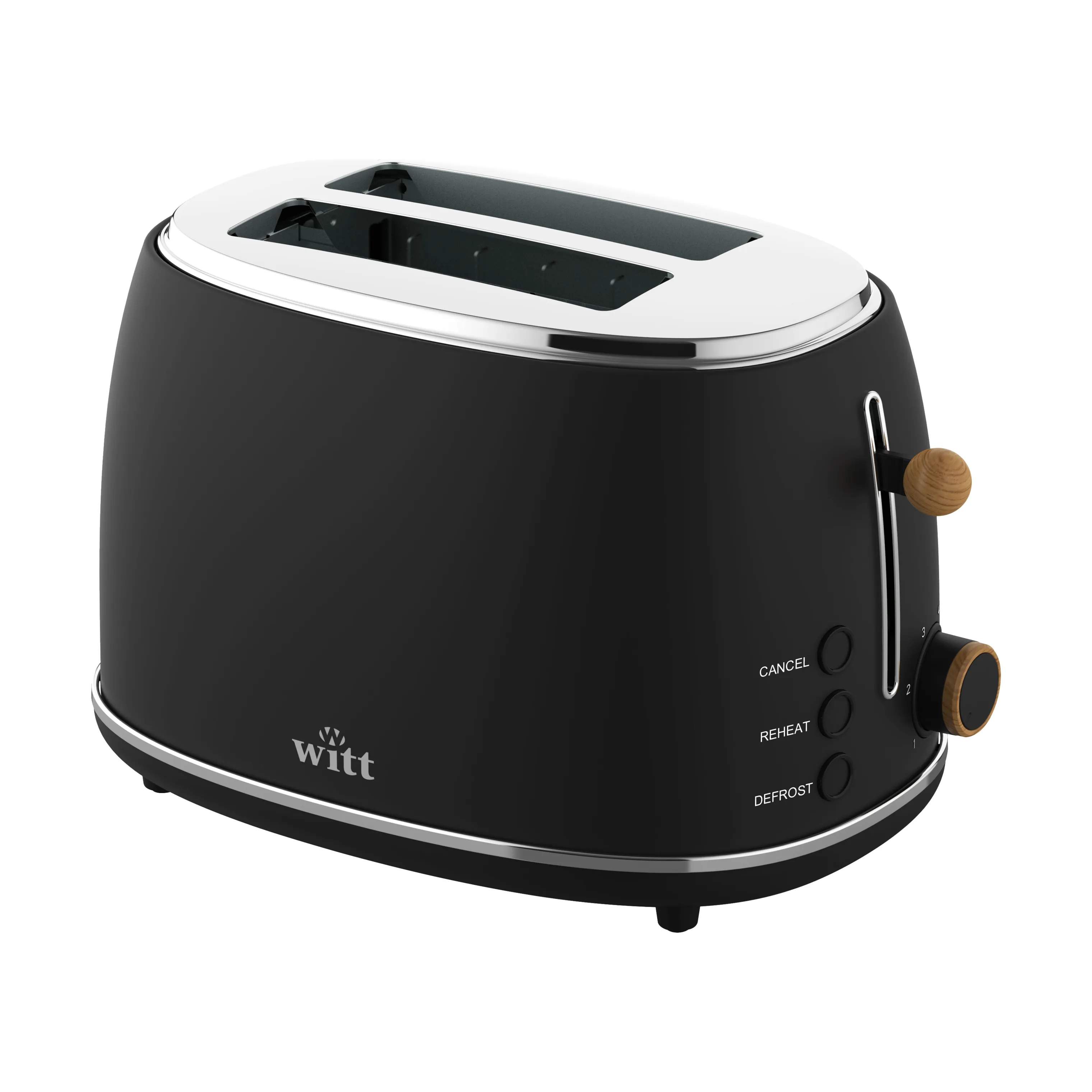 Witt Brødristere Premium Brødrister i Sort, 1