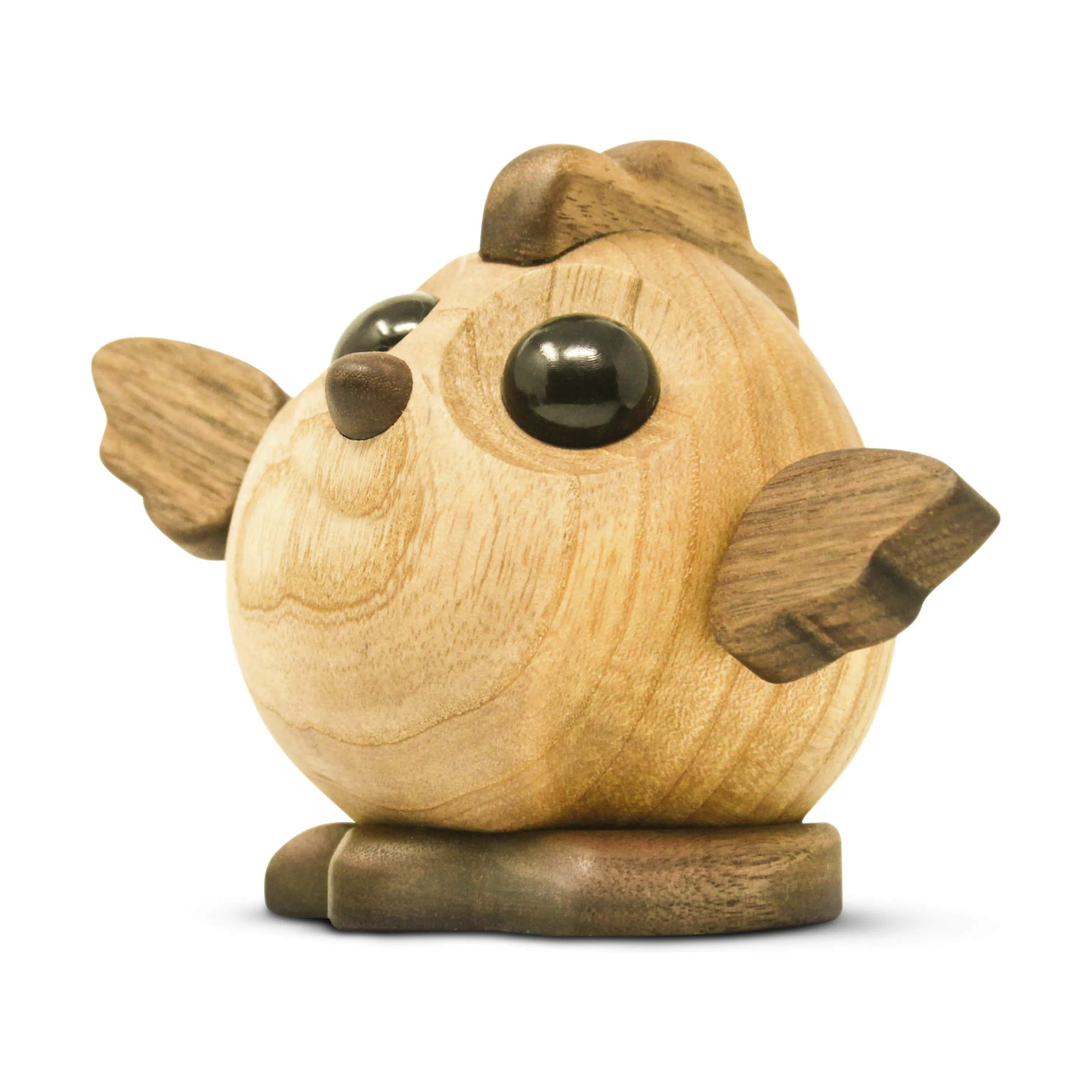 FableWood Dyrefigurer Pick Me Up Kylling - Henny i Natur, 5