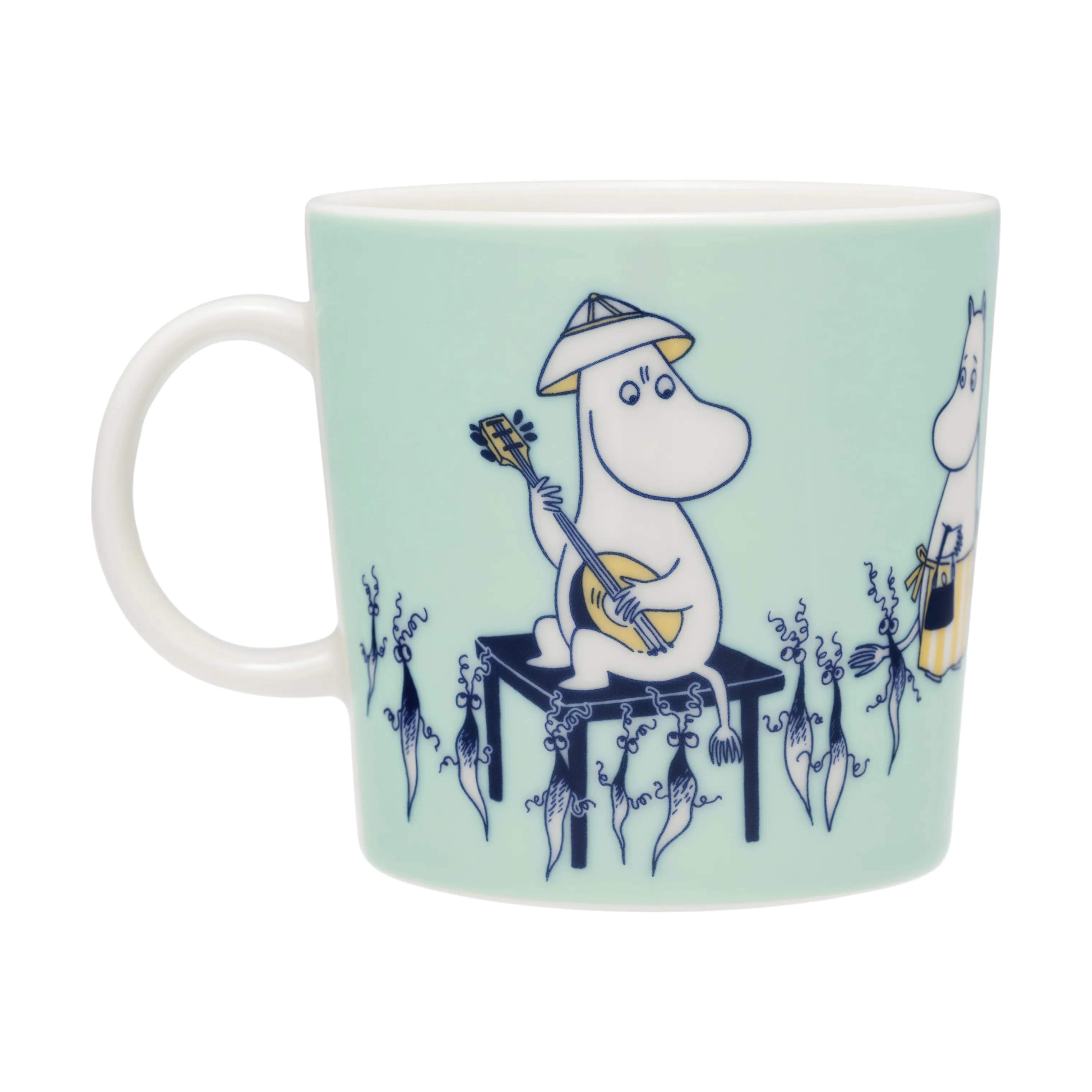 Moomin Arabia Krus og kopper med hank ABC Krus - Q i Q, 2