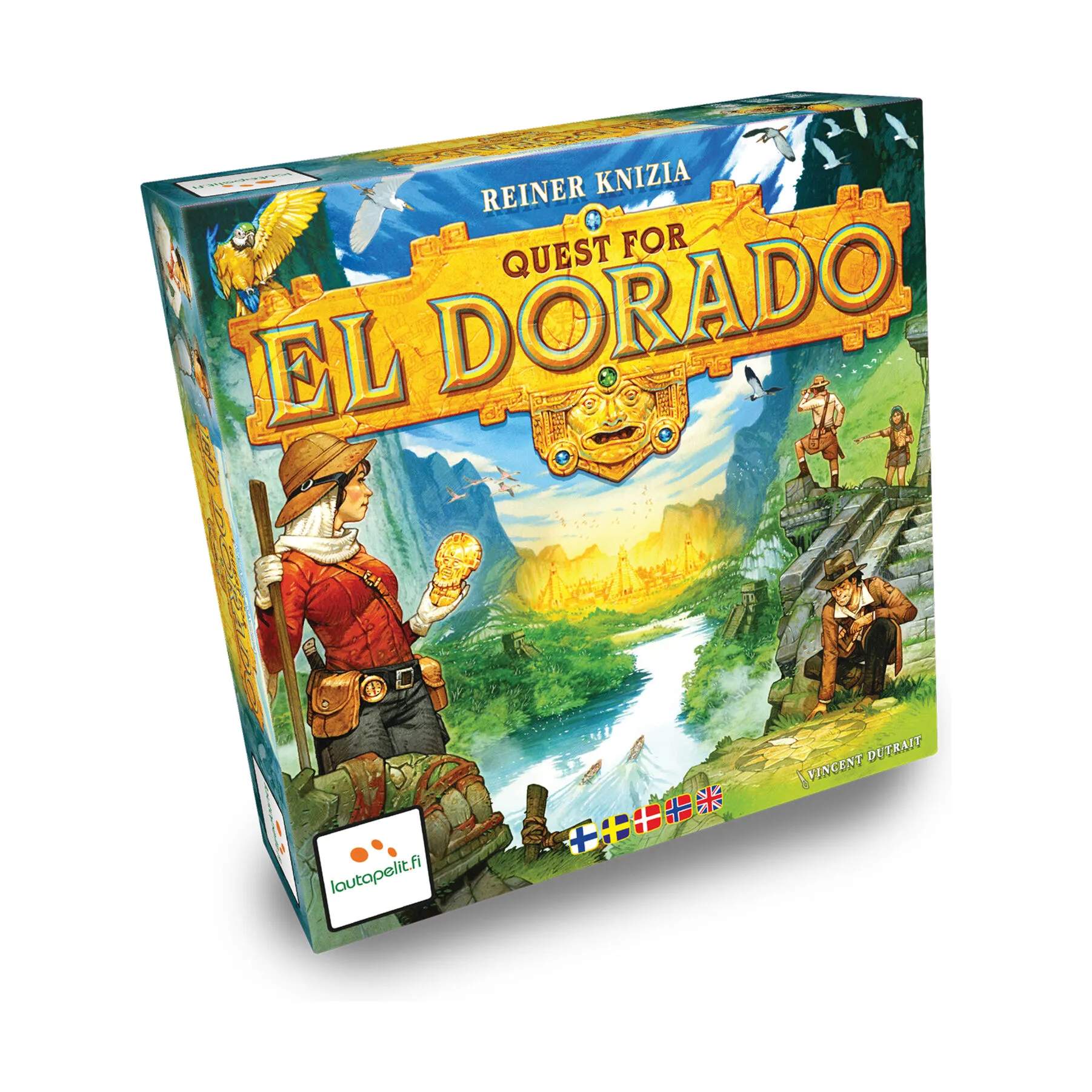 Spilbræt Spil Brætspil - Quest For El Dorado - Grundspillet i Quest For El Dorado - Grundspillet, 1