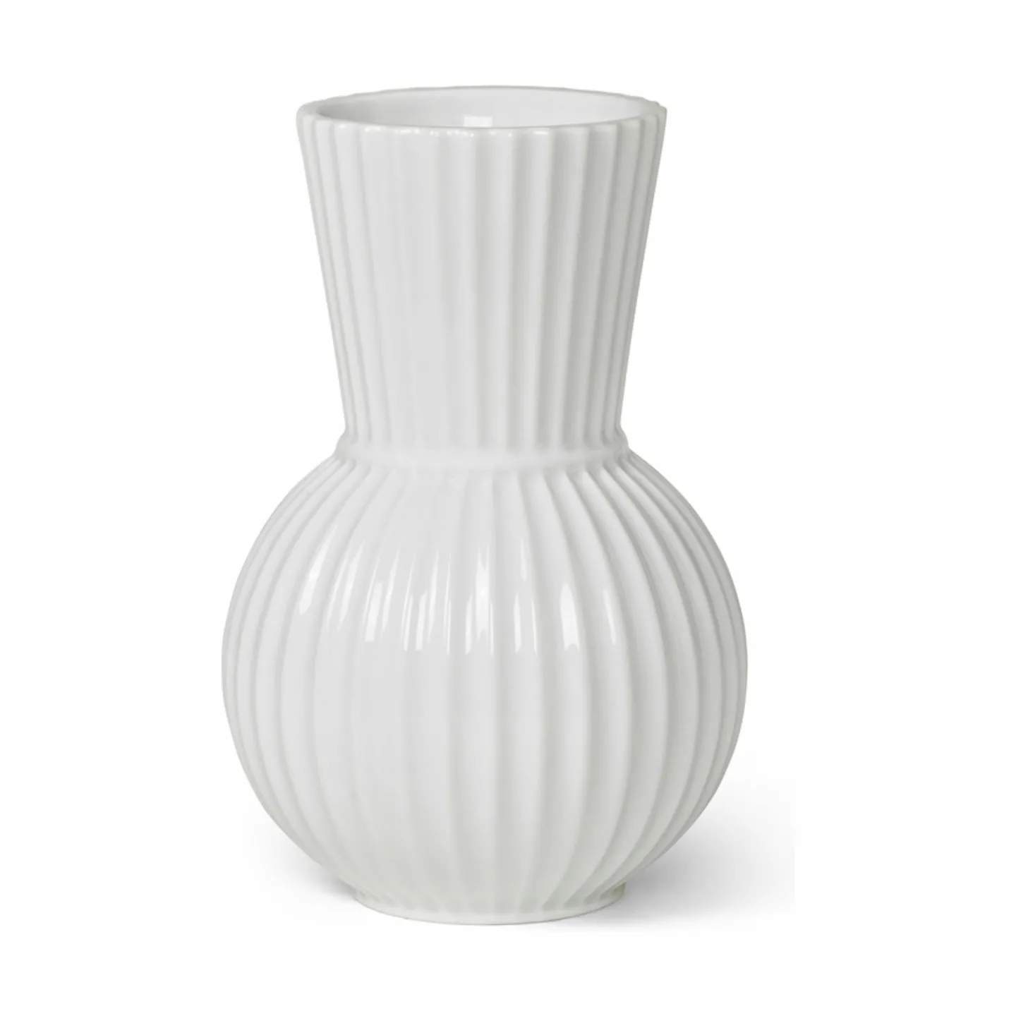 Tura Vase, hvid, large