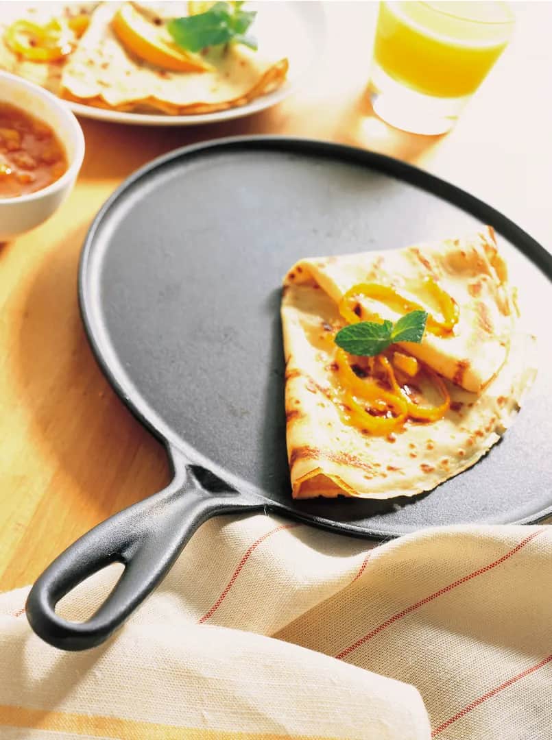 Le Creuset Pandekagepander Pandekagepande i Sort, 27 cm, 2