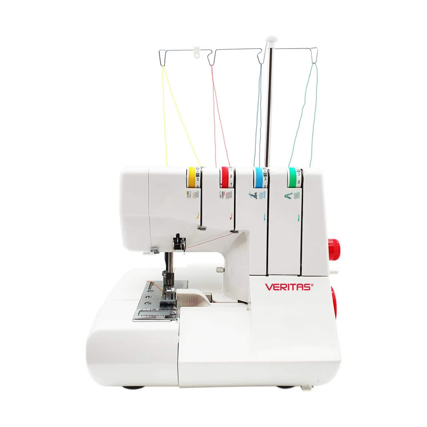 VERITAS Symaskiner Simone Overlock i Hvid, 3