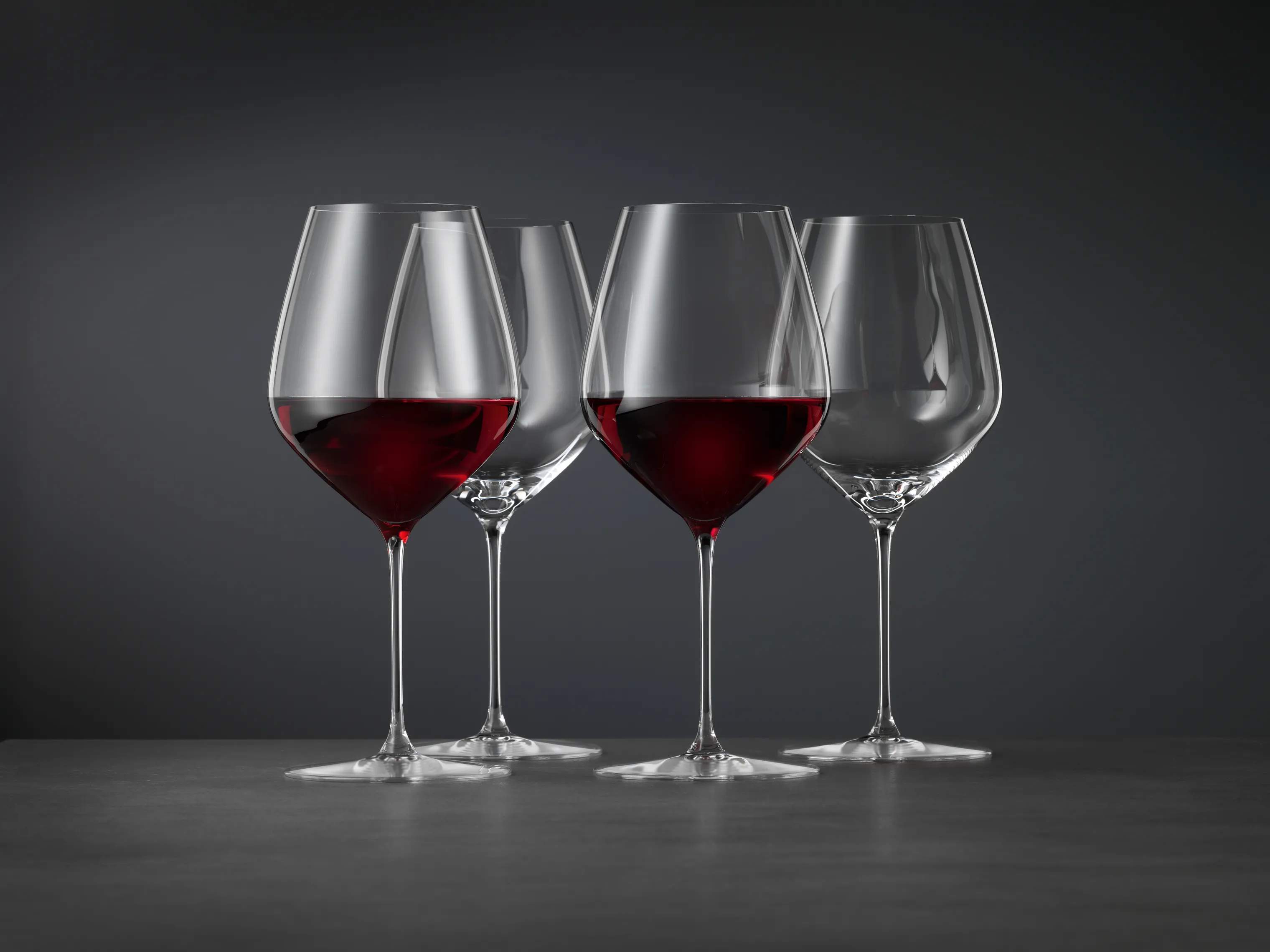 Spiegelau Rødvinsglas Hi-Lite Bourgonevinglas - 4 stk. i Klar, 2