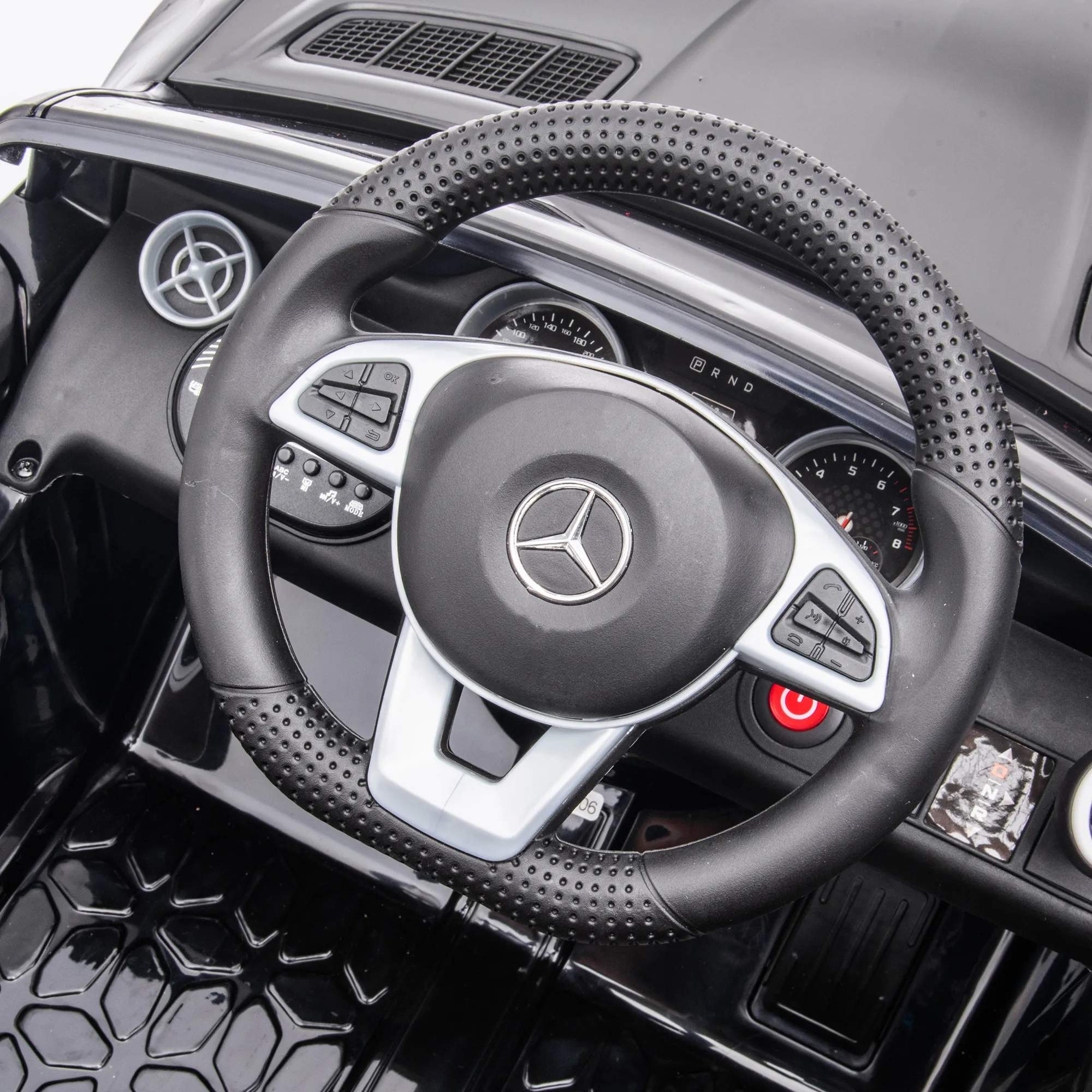 NORDIC PLAY Speed El-biler til børn Elektrisk Bil - Mercedes-Benz i Sort, 2