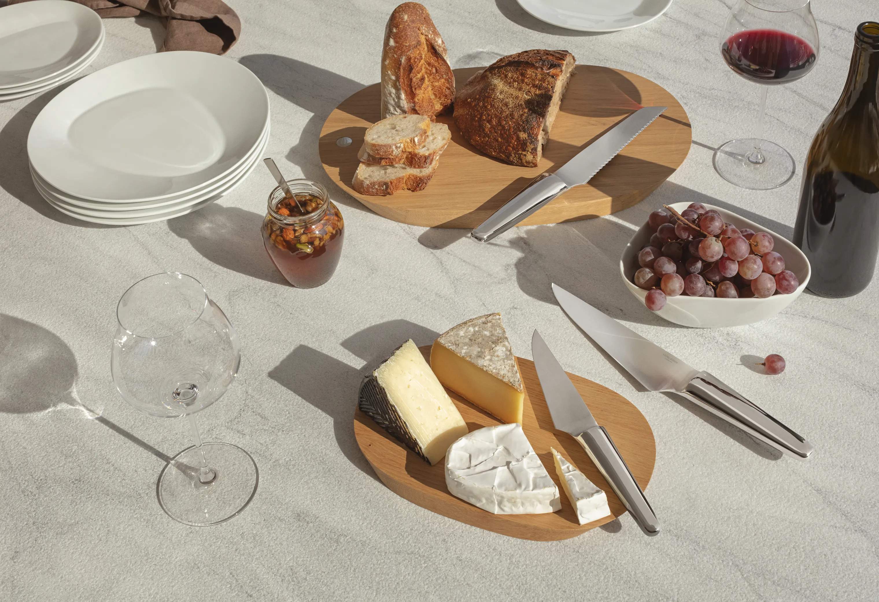 Georg Jensen Brødknive Sky Brødkniv i Sølvfarvet, 2
