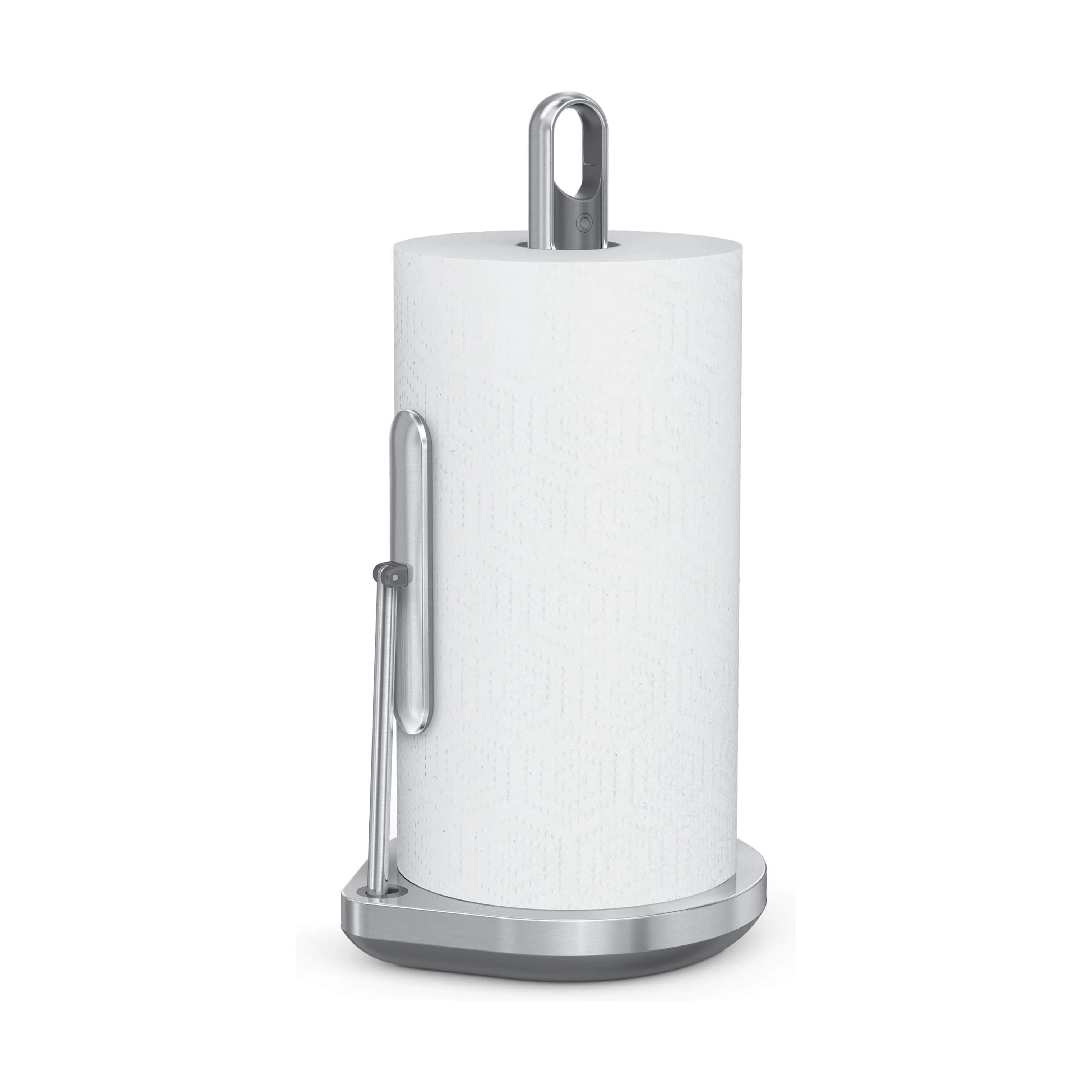 Simplehuman Køkkenrulleholdere Køkkenrulleholder m. pumpe i Sølv, 4