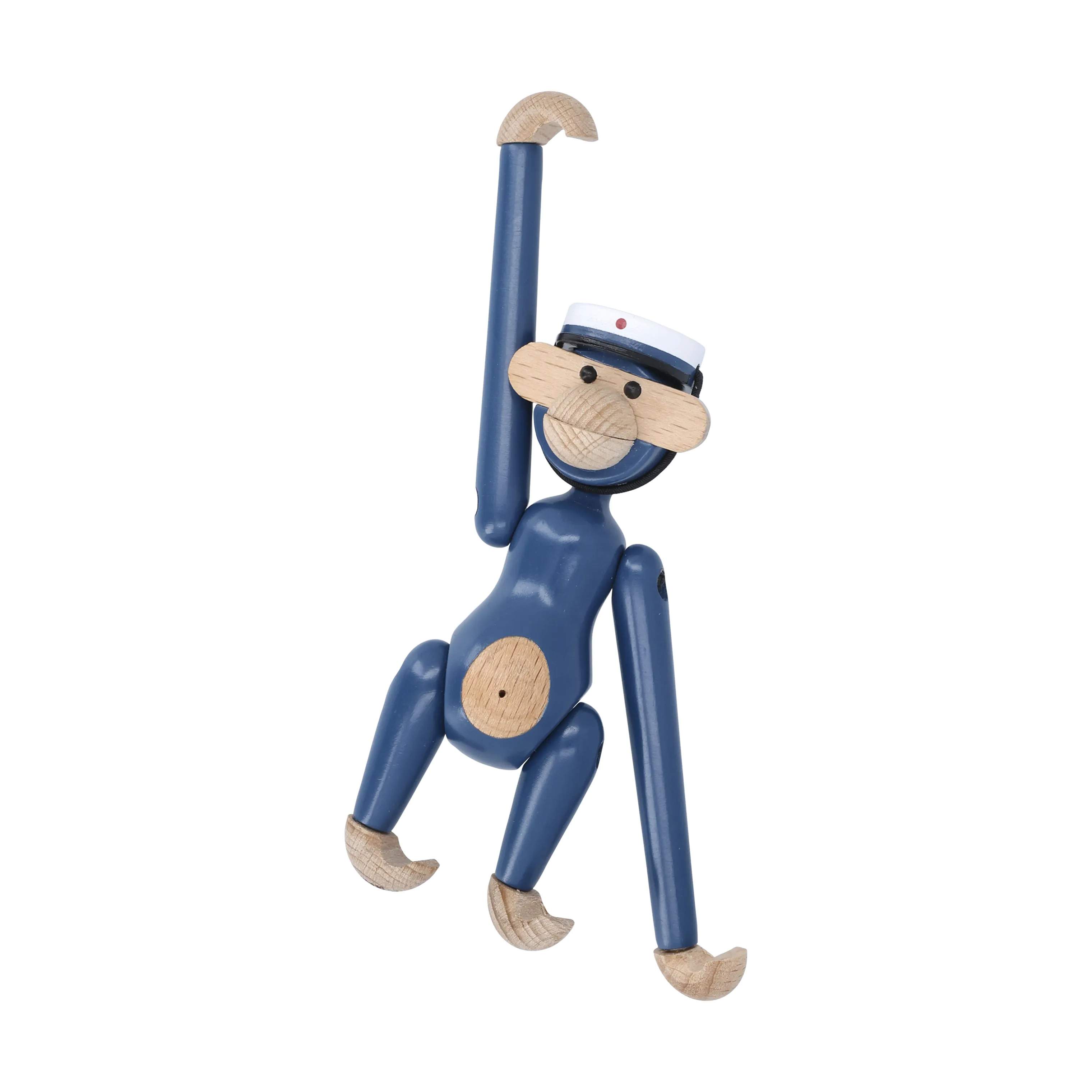 Kay Bojesen Øvrige figurer Monkey Abe m. studenterhue - Mini i Blå, 3
