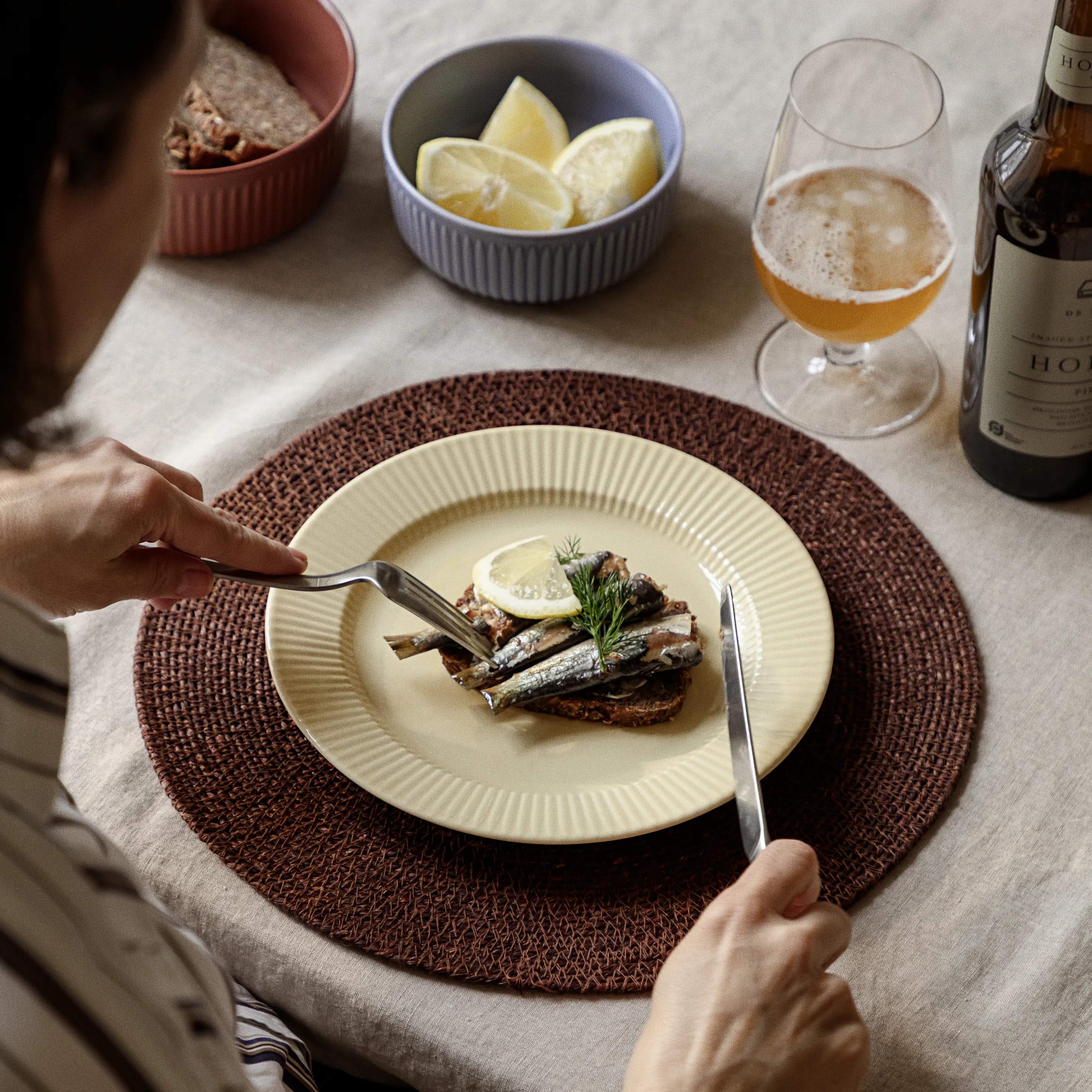 Eva Trio Frokosttallerkener Legio Nova Palette Frokosttallerken i Gul, 3