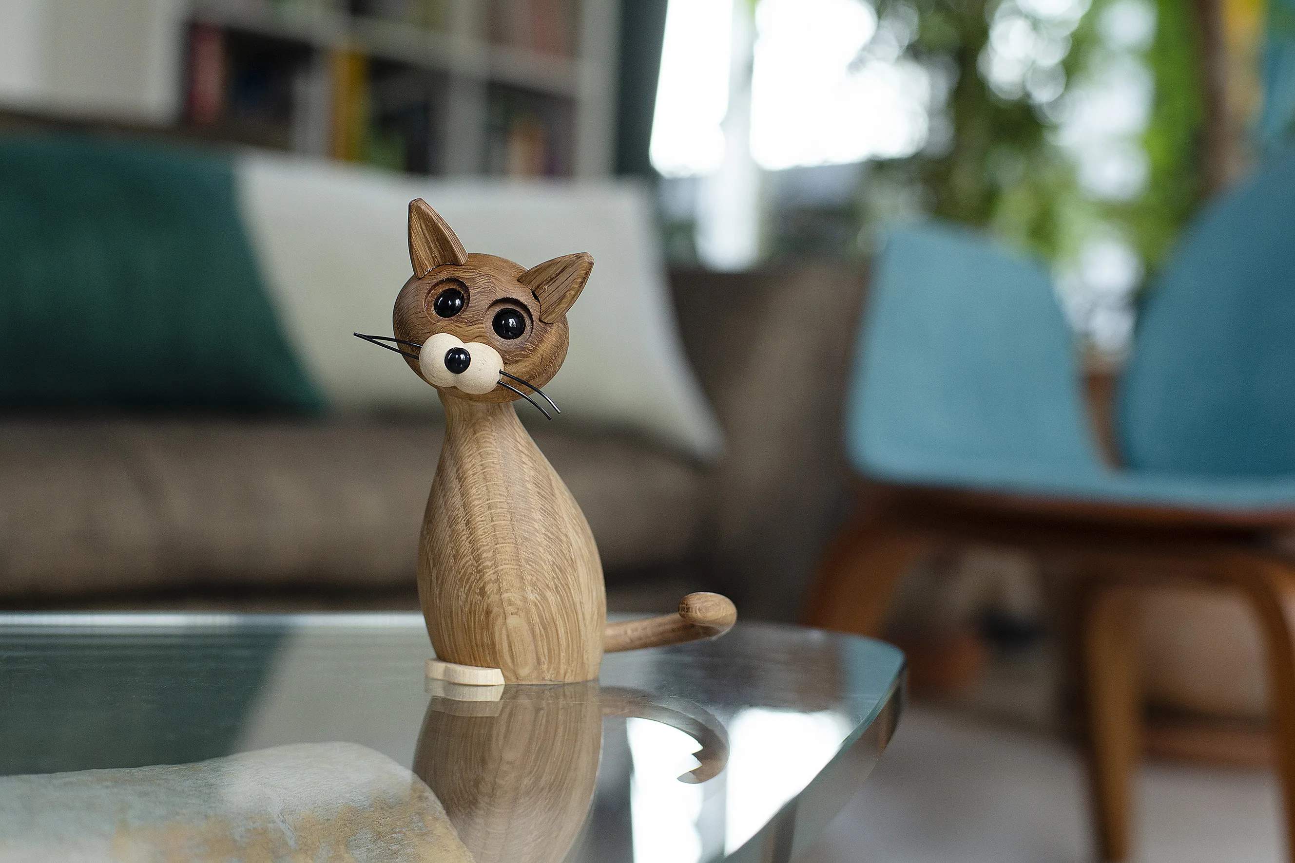 Spring Copenhagen Dyrefigurer Kat Lucky i 15,1 cm, 2