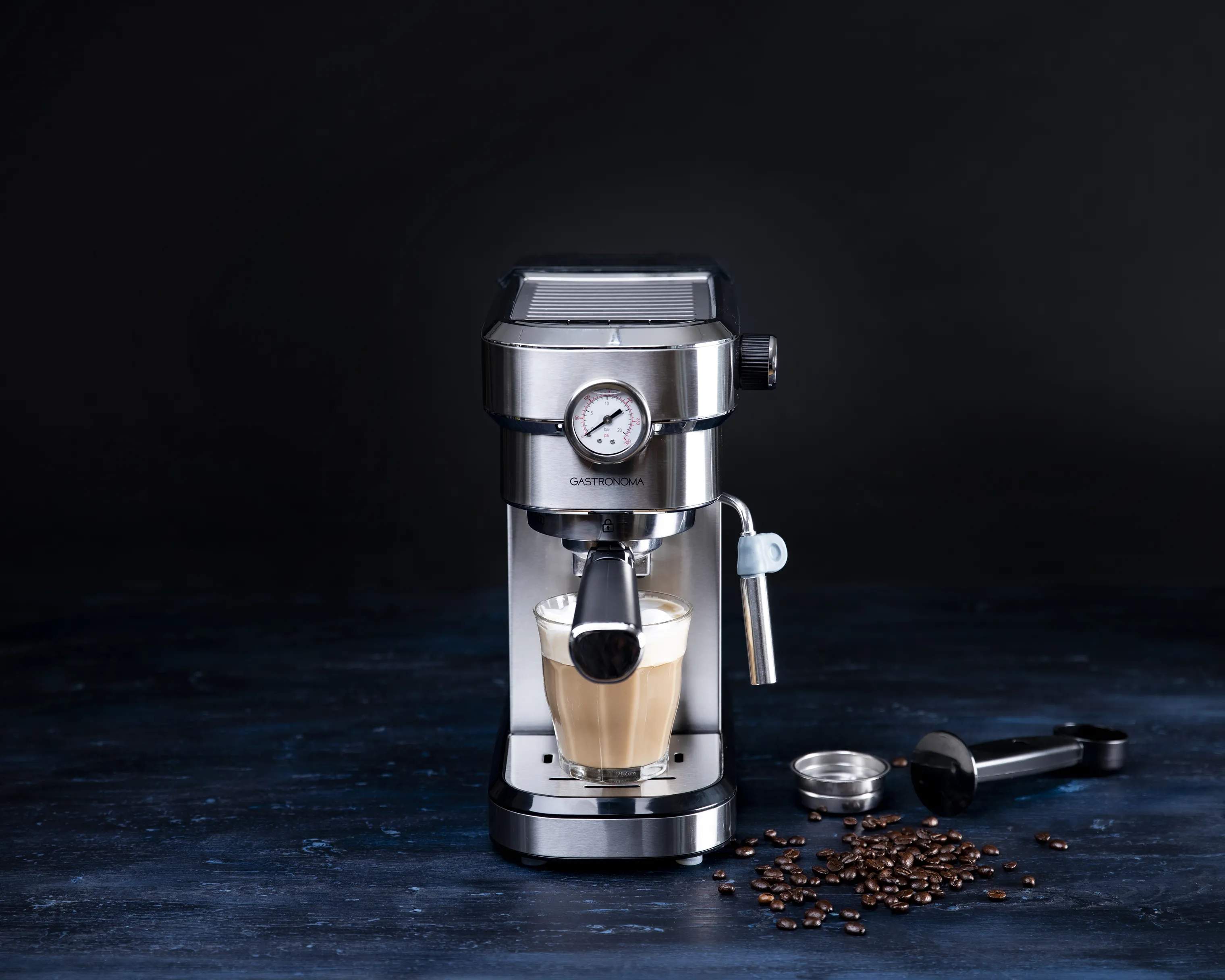 Gastronoma Espressomaskiner Espressomaskine i Rustfri stål, 2