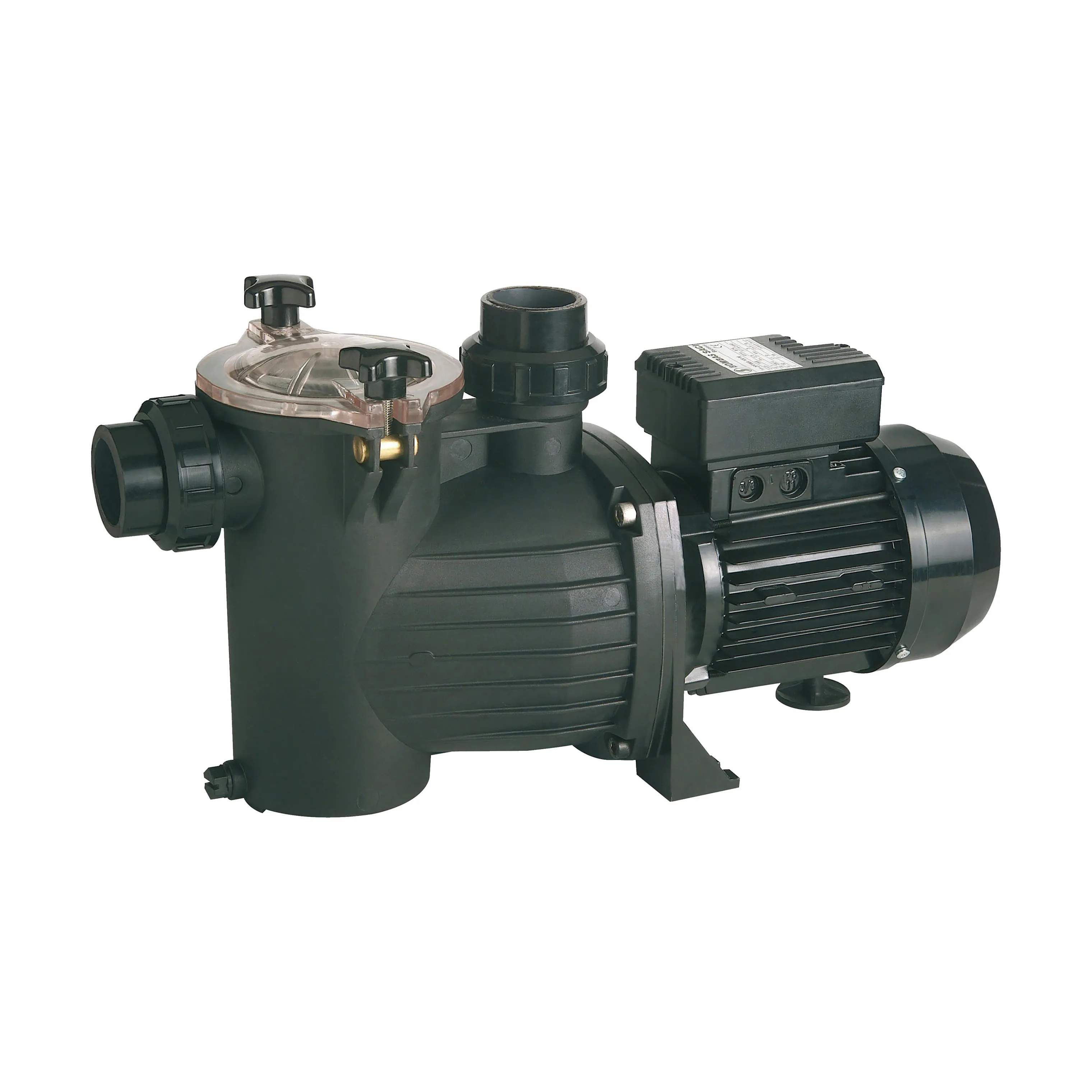 Swim & Fun Pumper Optima Pumpe i sort, Poolkapacitet: 60.000 liter, 1