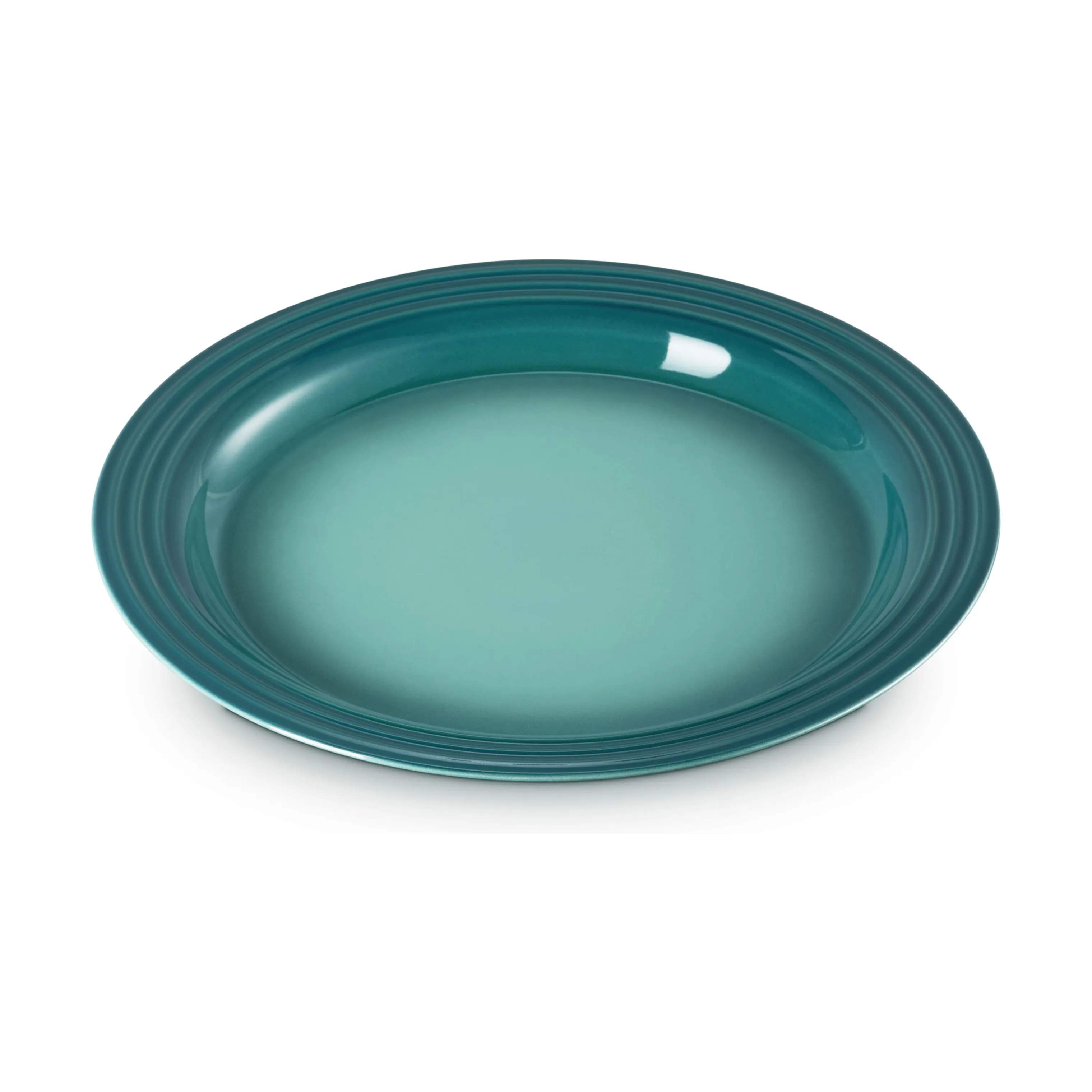 Le Creuset Middagstallerkener Signature Middagstallerken i Bleu Riviera, 27 cm, 1