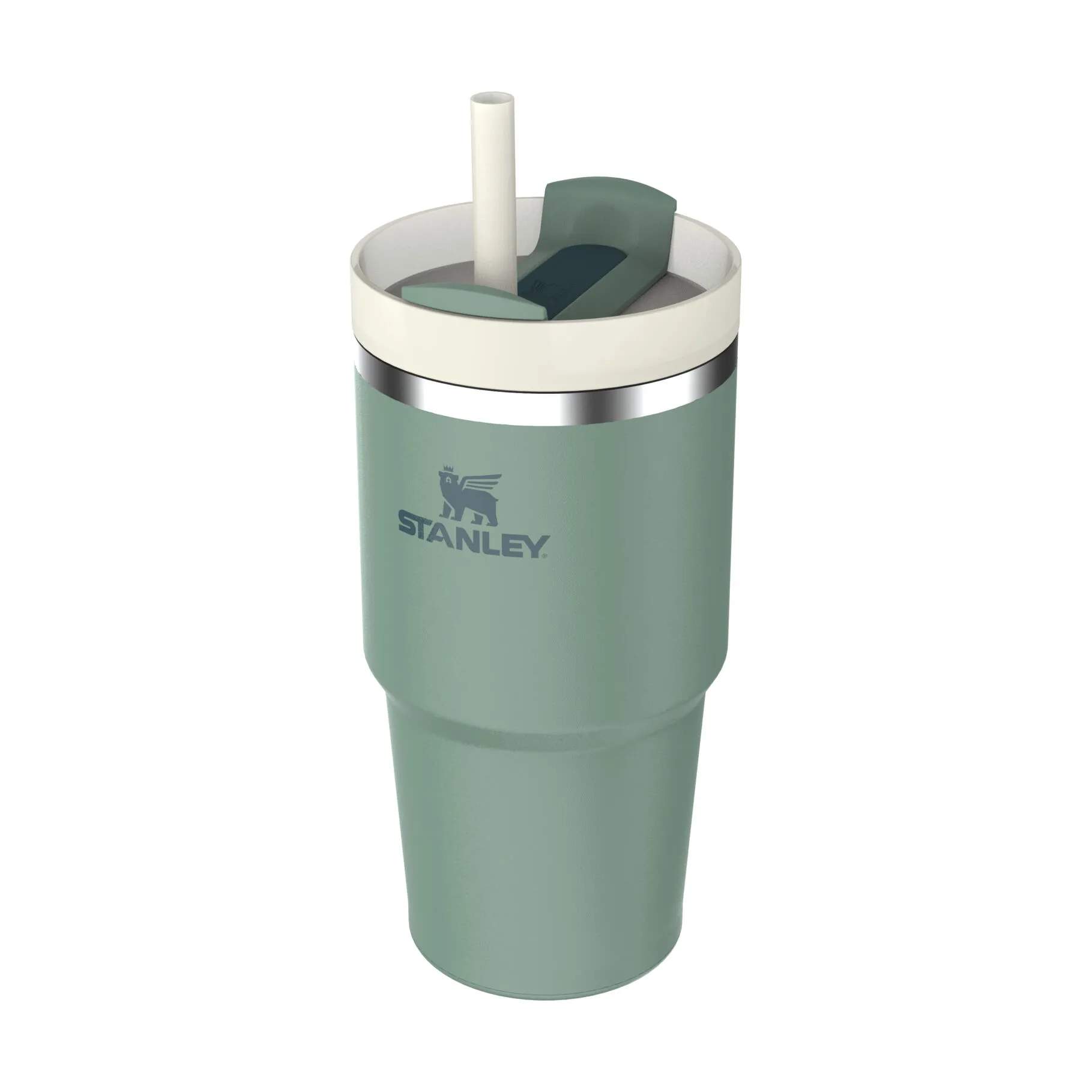 Stanley To go kopper The Quencher H2.0 Flowstate Tumbler i Spring Green, 1
