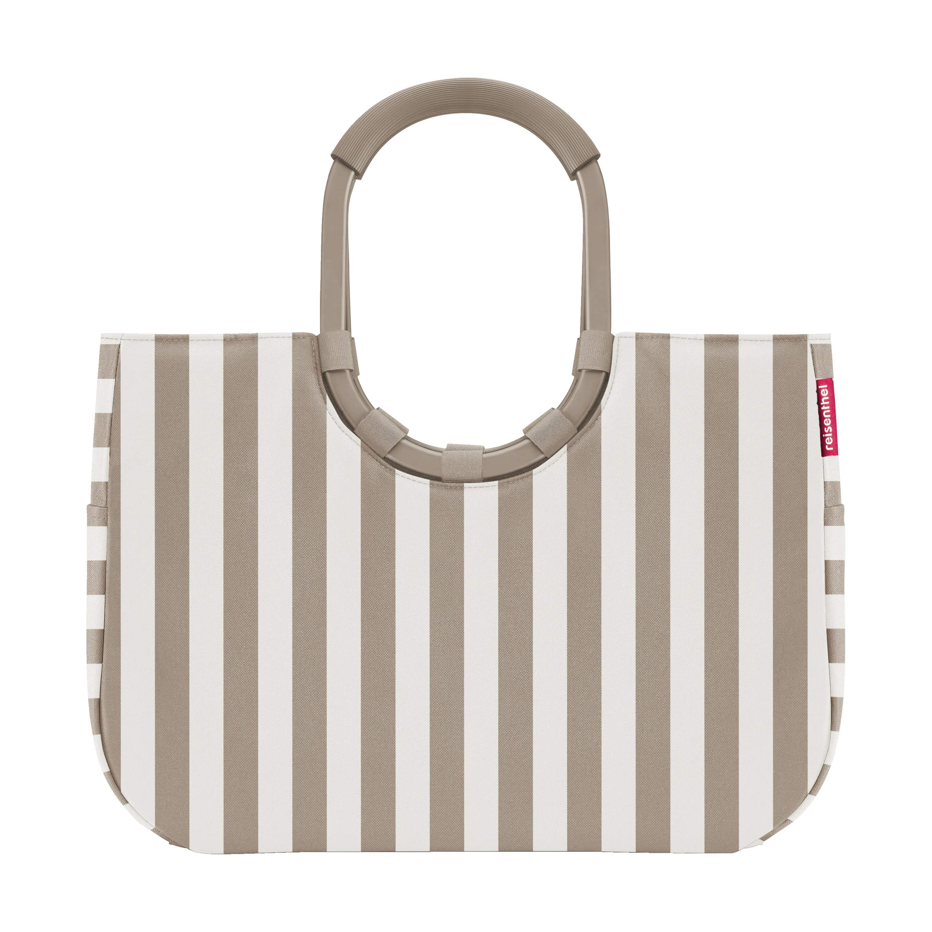 Reisenthel Indkøbskurve Loopshopper i Beige/hvid, 1