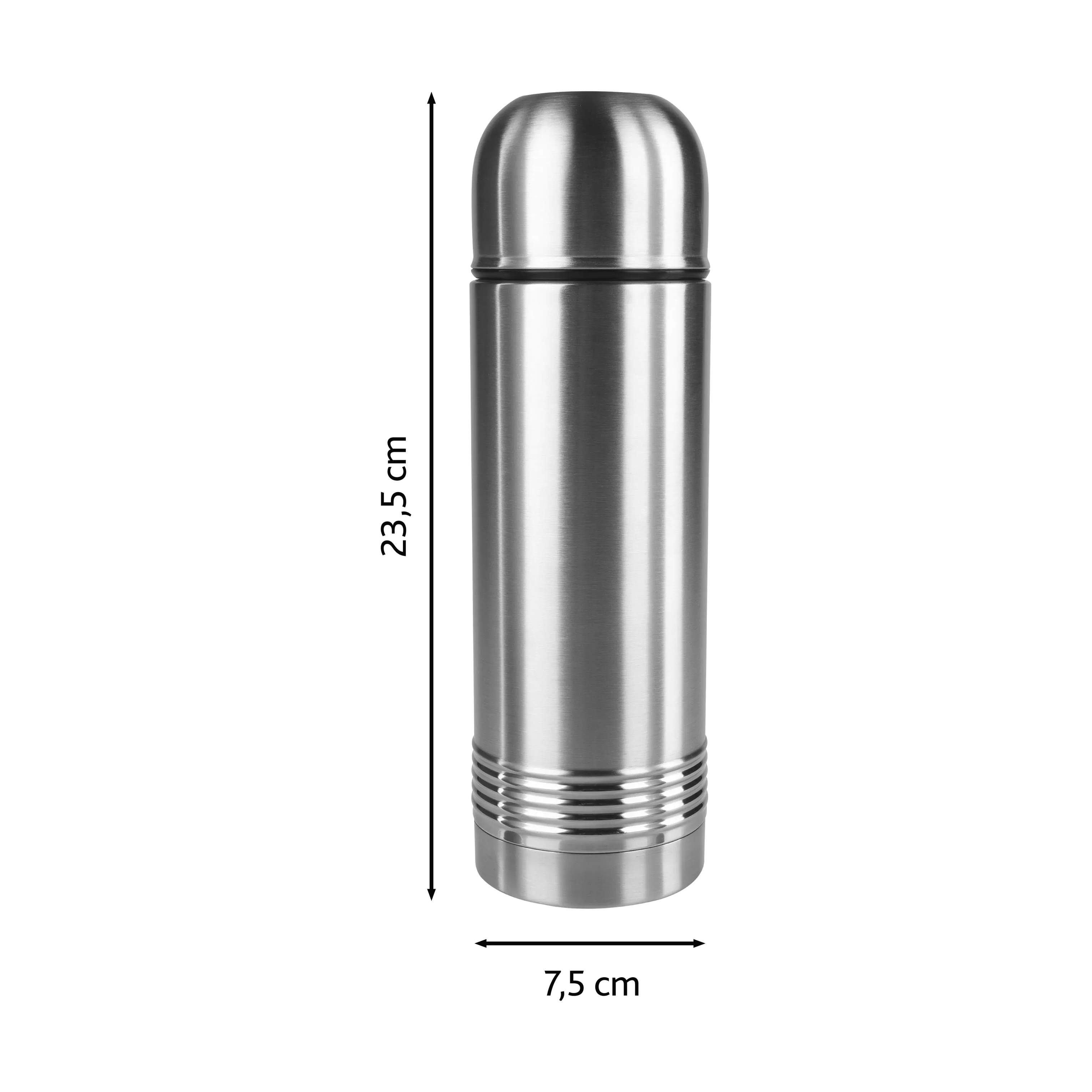 Emsa Termoflasker Senator Termoflaske i Børstet rustfrit stål, 0.5 L, 5