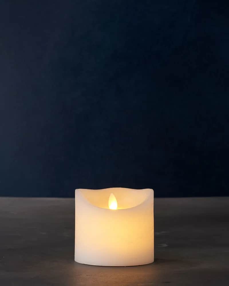 Sirius LED-lys Sara Genopladelig LED Bloklys i H9 x Ø10 cm, 2