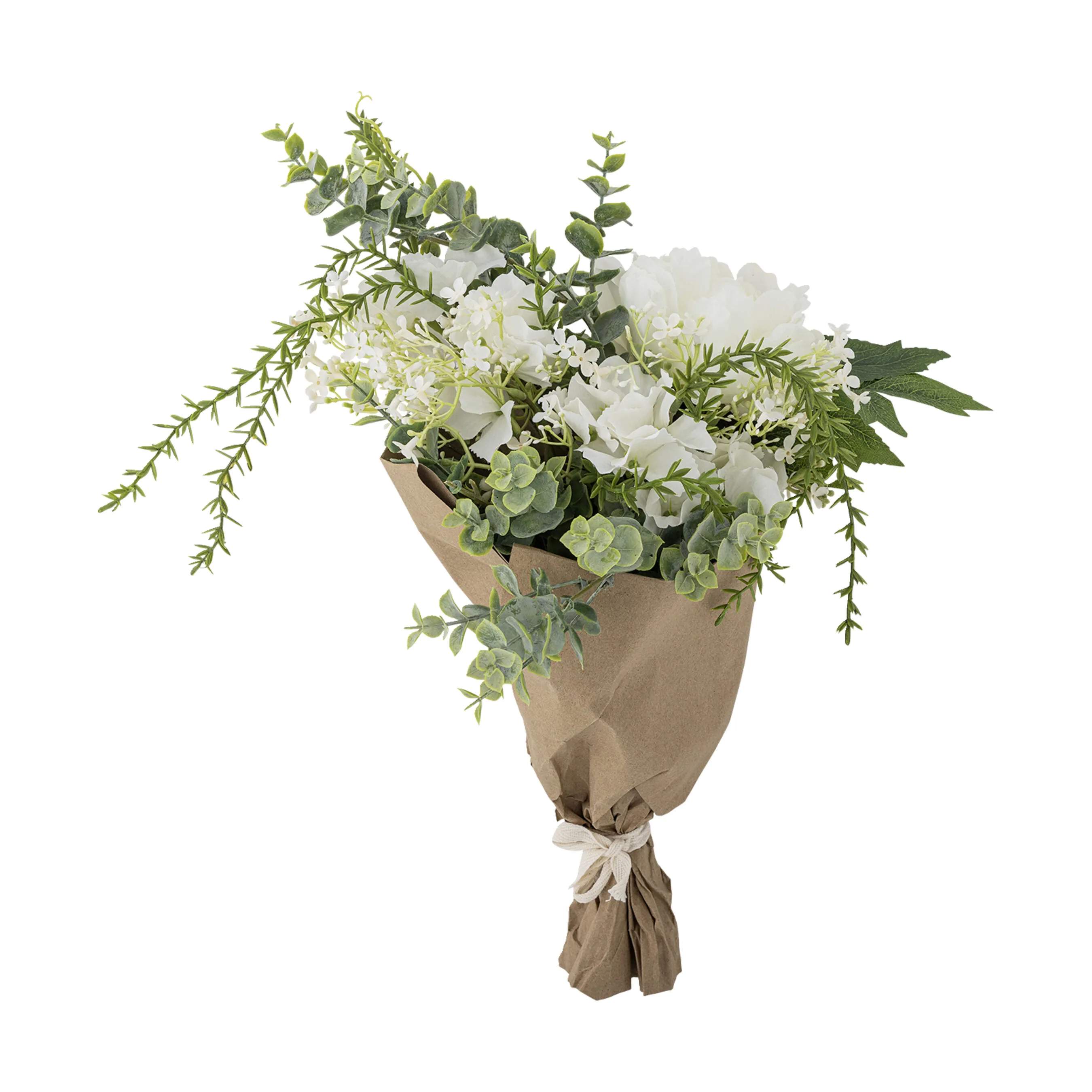 Bloomingville Kunstige blomster Kunstig Buket - Lustre i Hvid, 1
