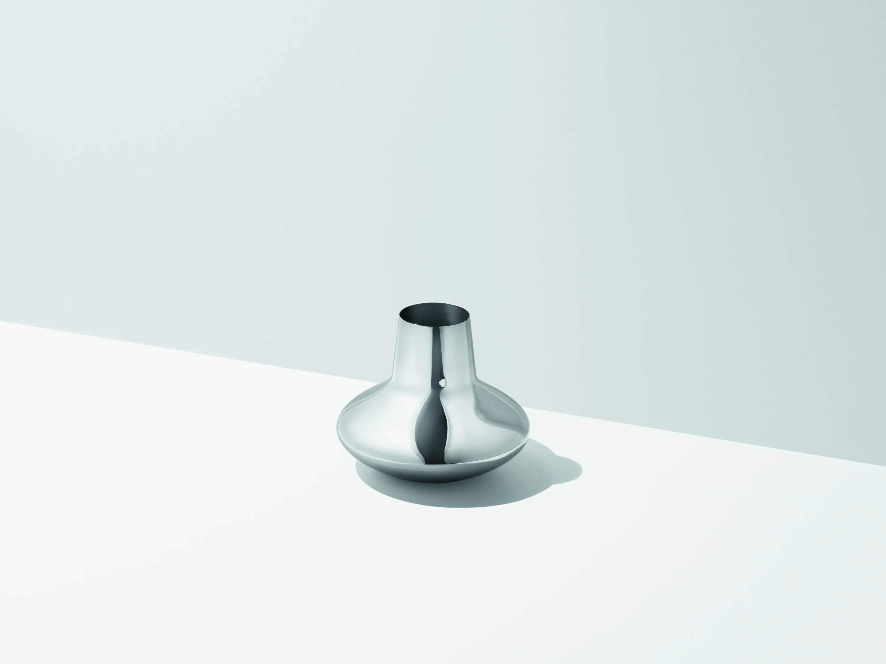 Georg Jensen Vaser Henning Koppel Koppel Vase i Blank/Stål, 18,5 cm, 2