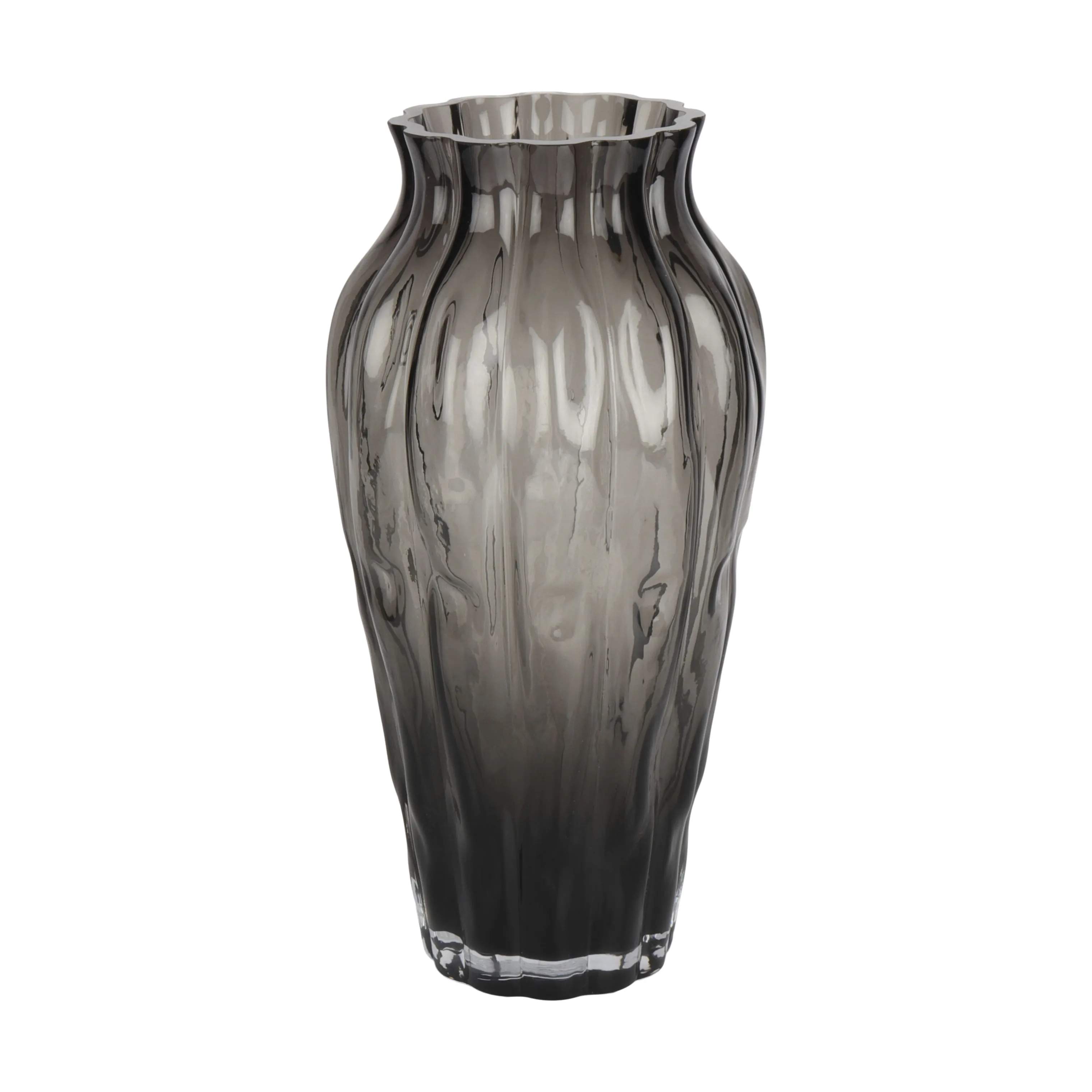 Vase, grå, large