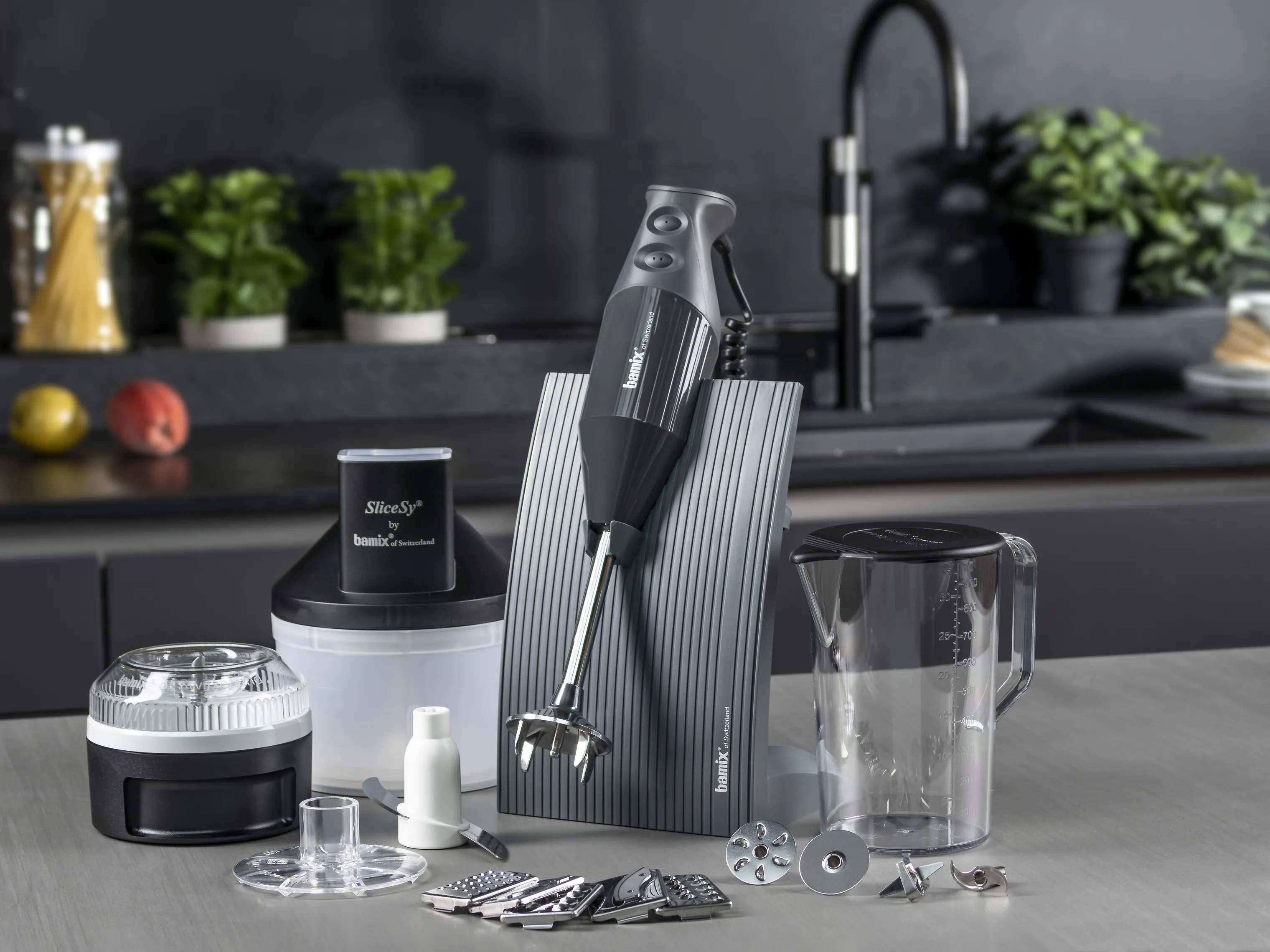 Bamix Stavblendere Swissline Superbox Stavblender i Anthracite, 2