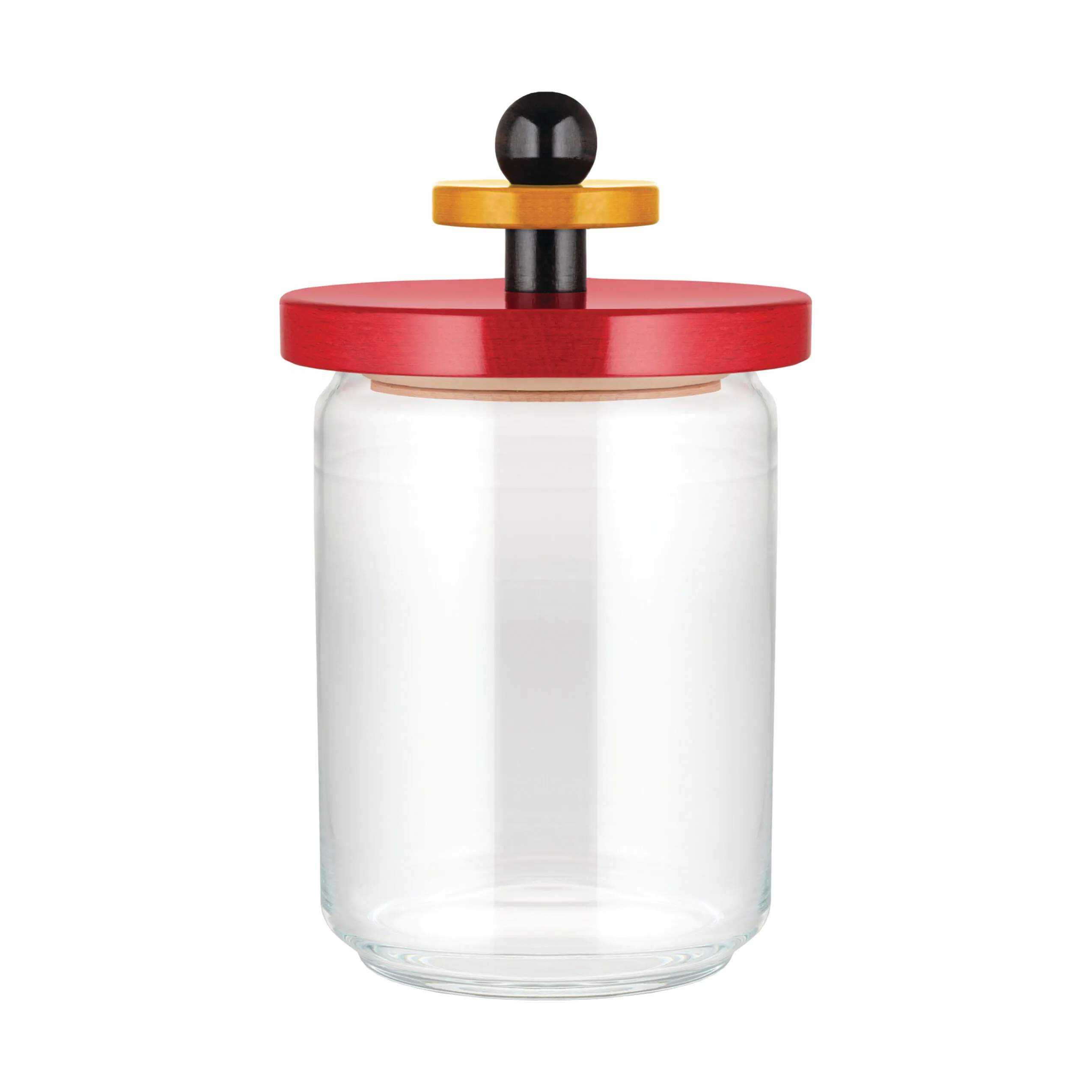 Alessi Opbevaringsglas ES16 Opbevaringsglas i rød, 100 cl, 1