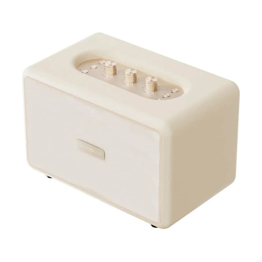 Soundliving Højtalere Base Højtaler i Beige, 4