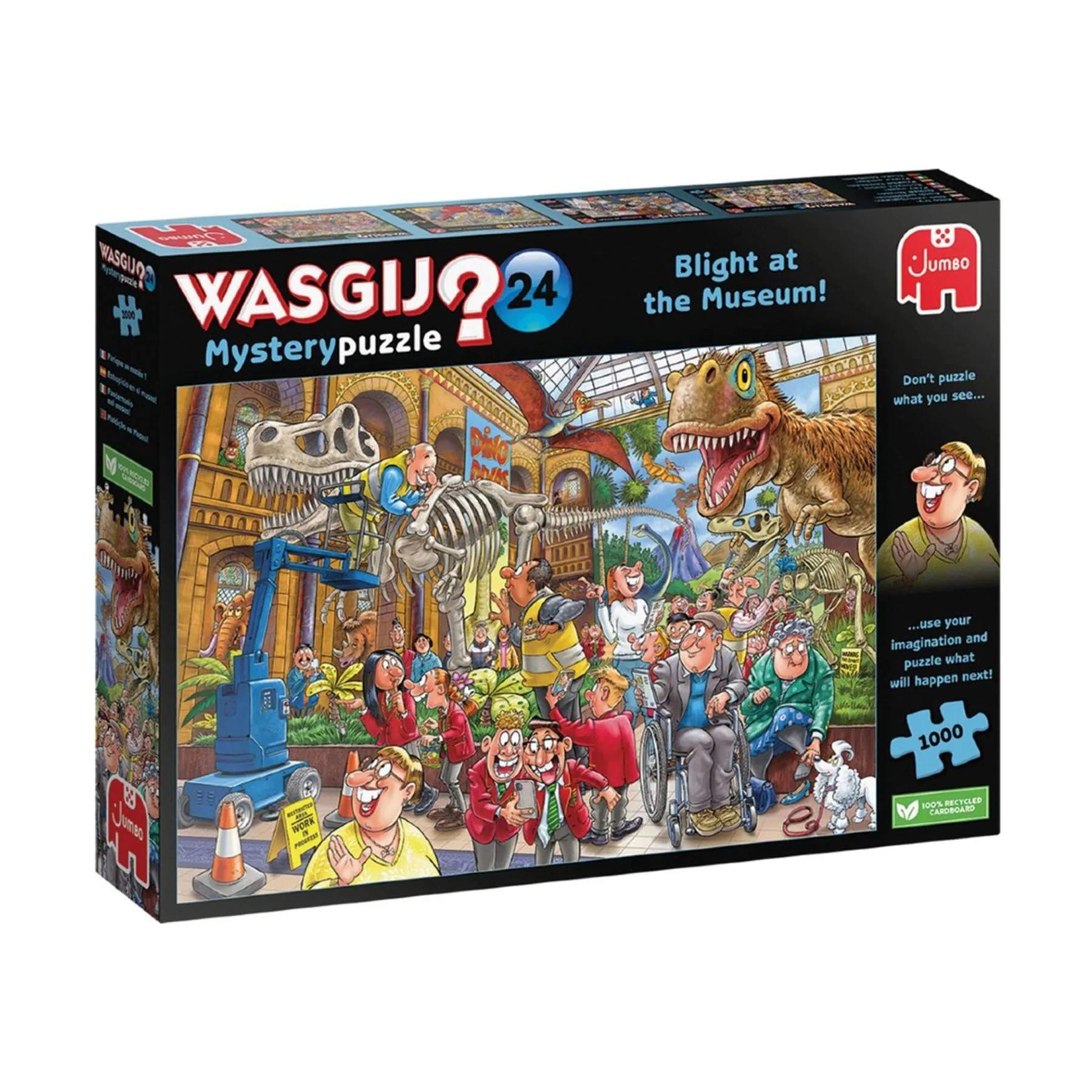 Spilbræt Puslespil Puzzle Wasgij Puslespil - Blight at the Museum i Blight at the Museum, 1