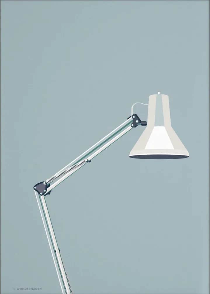 Wonderhagen plakater Plakat Architect Lamp