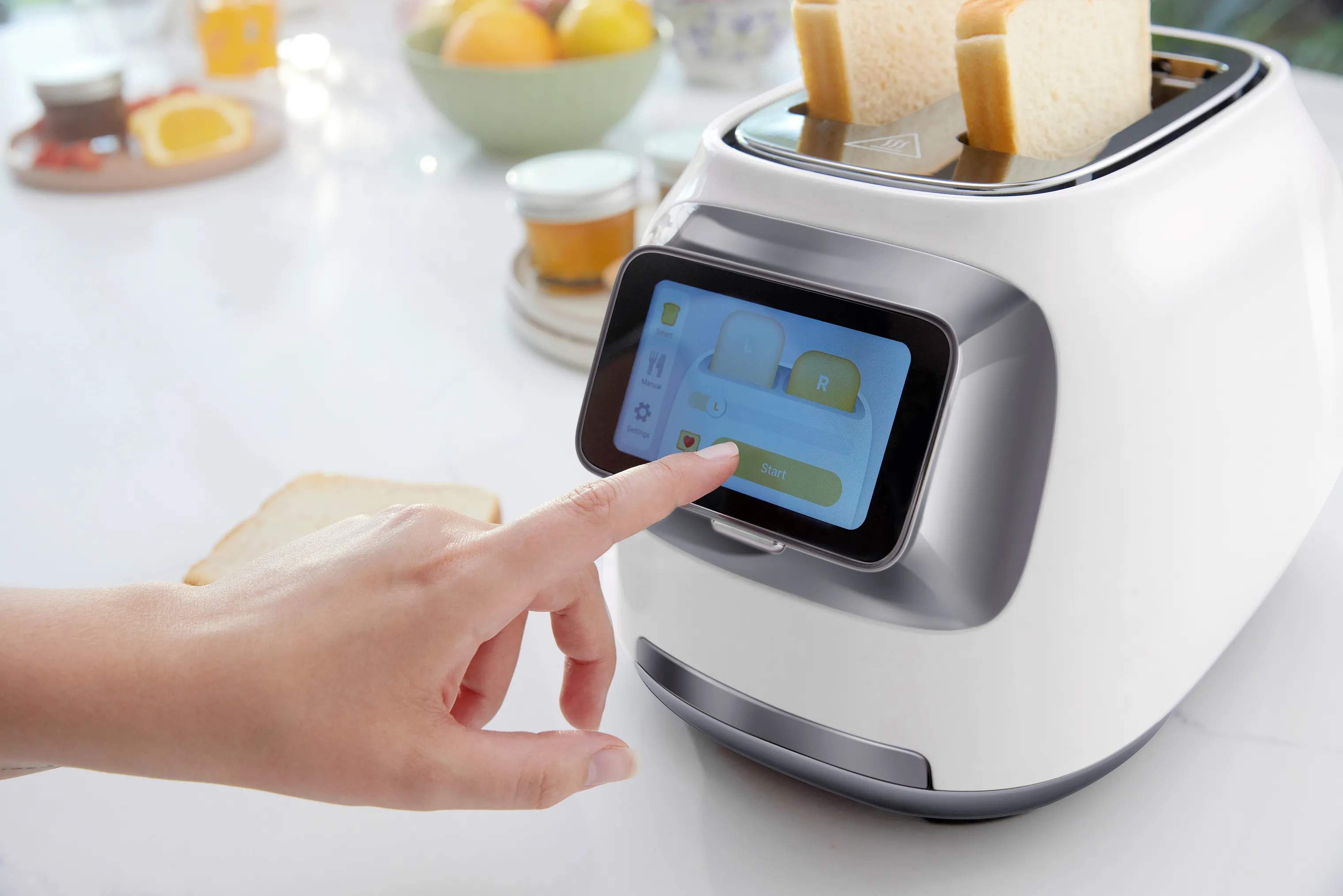 Tinceo Brødristere Toasty One Brødrister i hvid, 4
