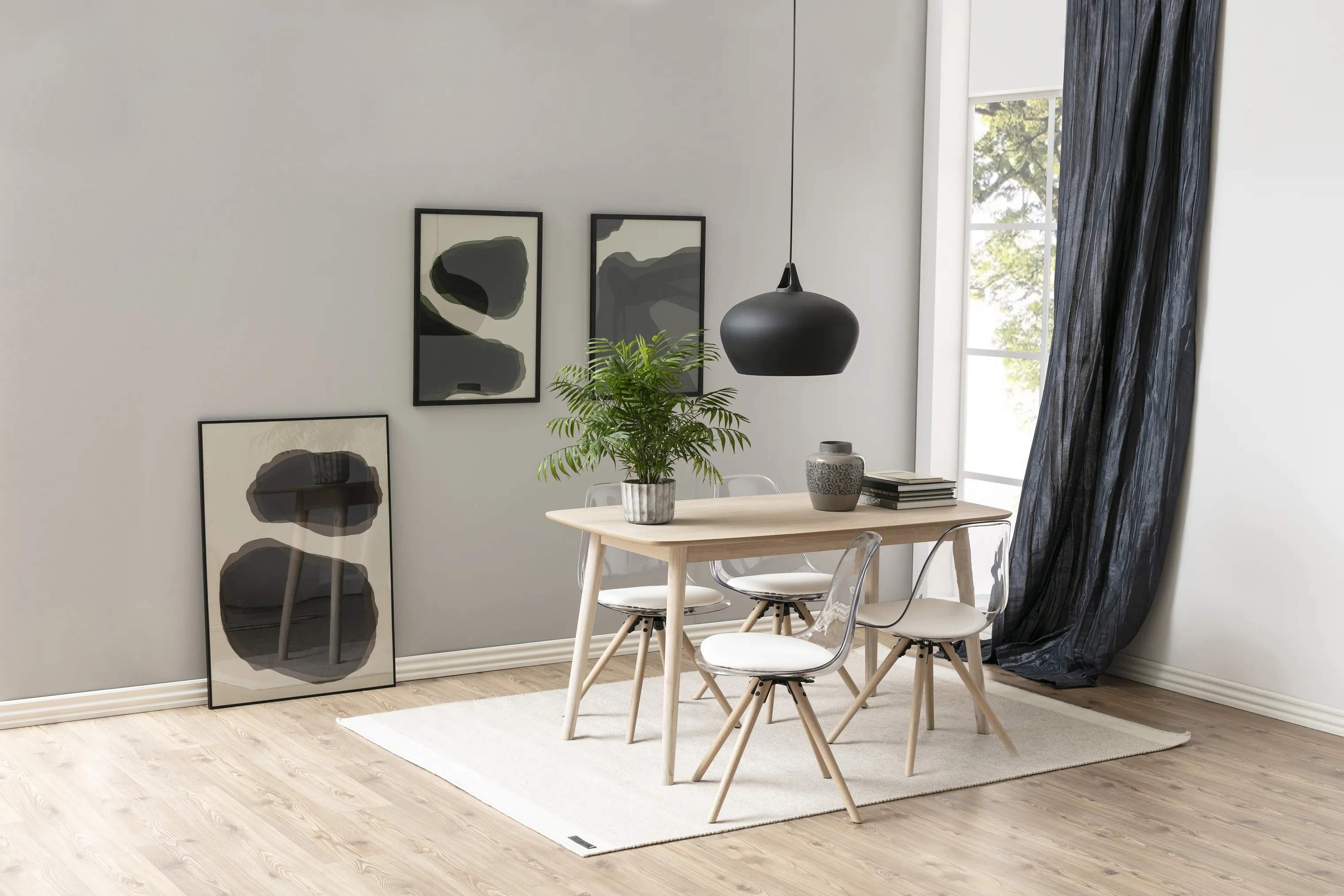 CASA Living Spiseborde Nagano Spisebord i Lys eg, 2