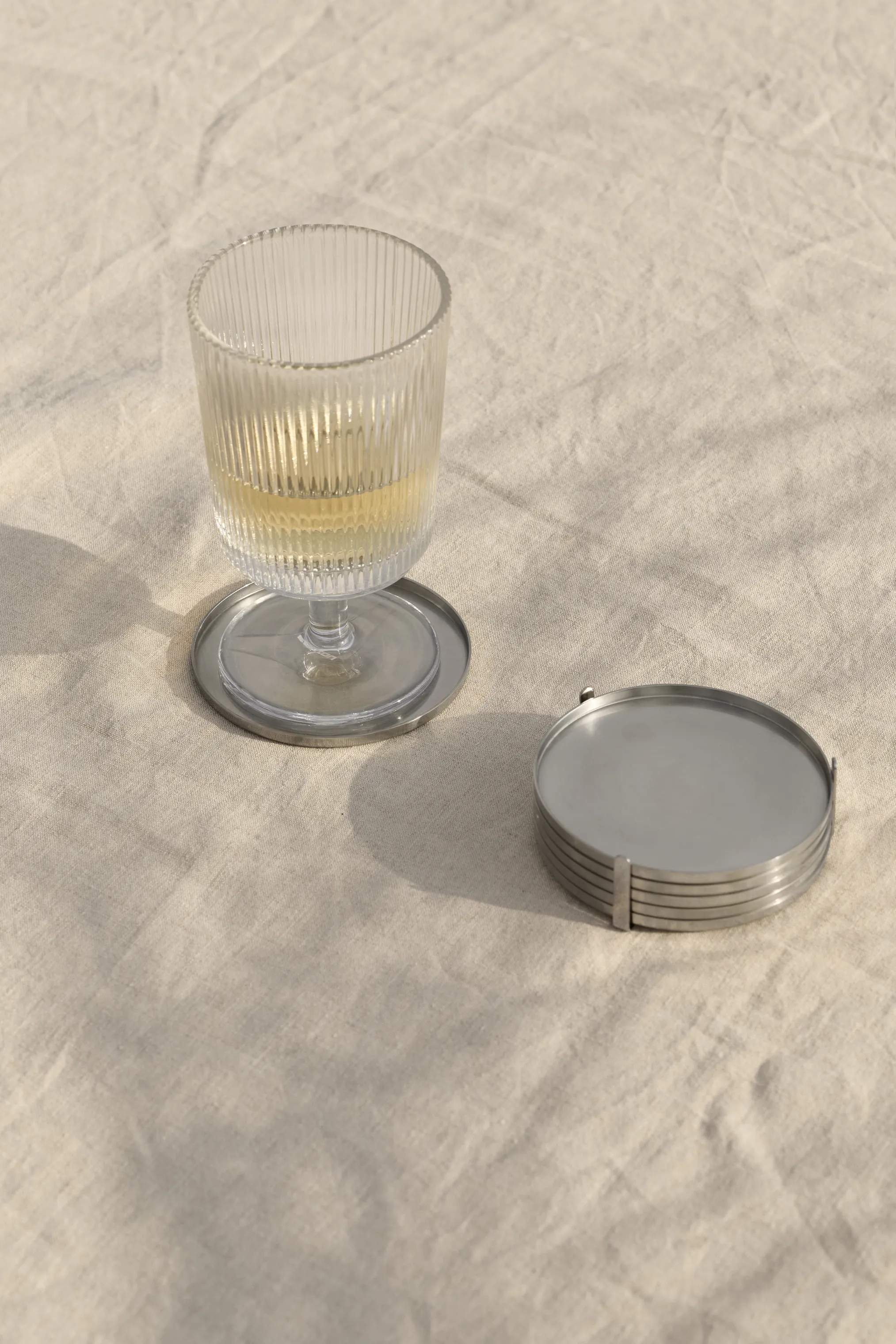 Stelton Hvidvinsglas Pilastro Vinglas - 4 stk i Klar, 2