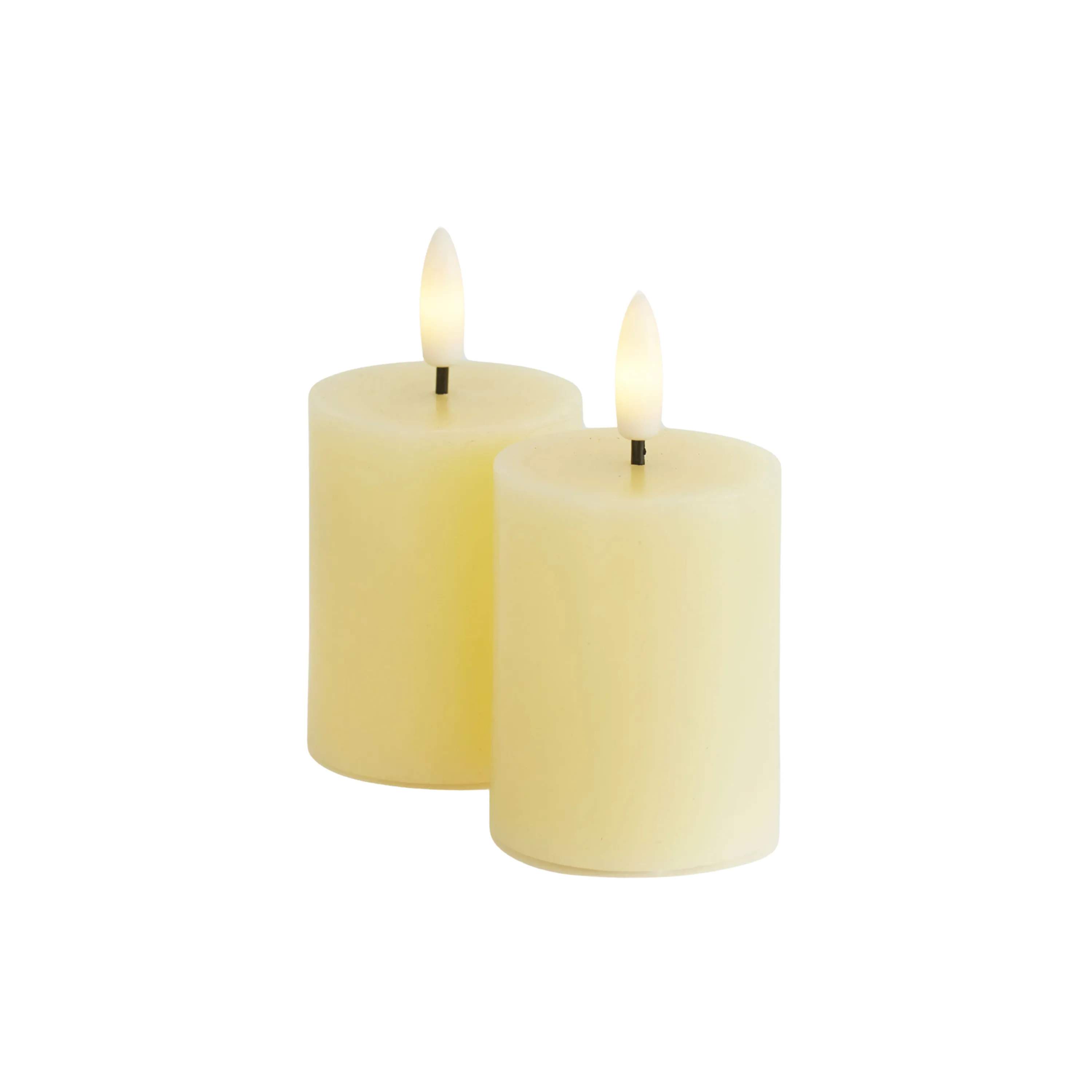 Sirius LED-lys Sille LED Mini bloklys - 2 stk. i Pale Yellow, 1