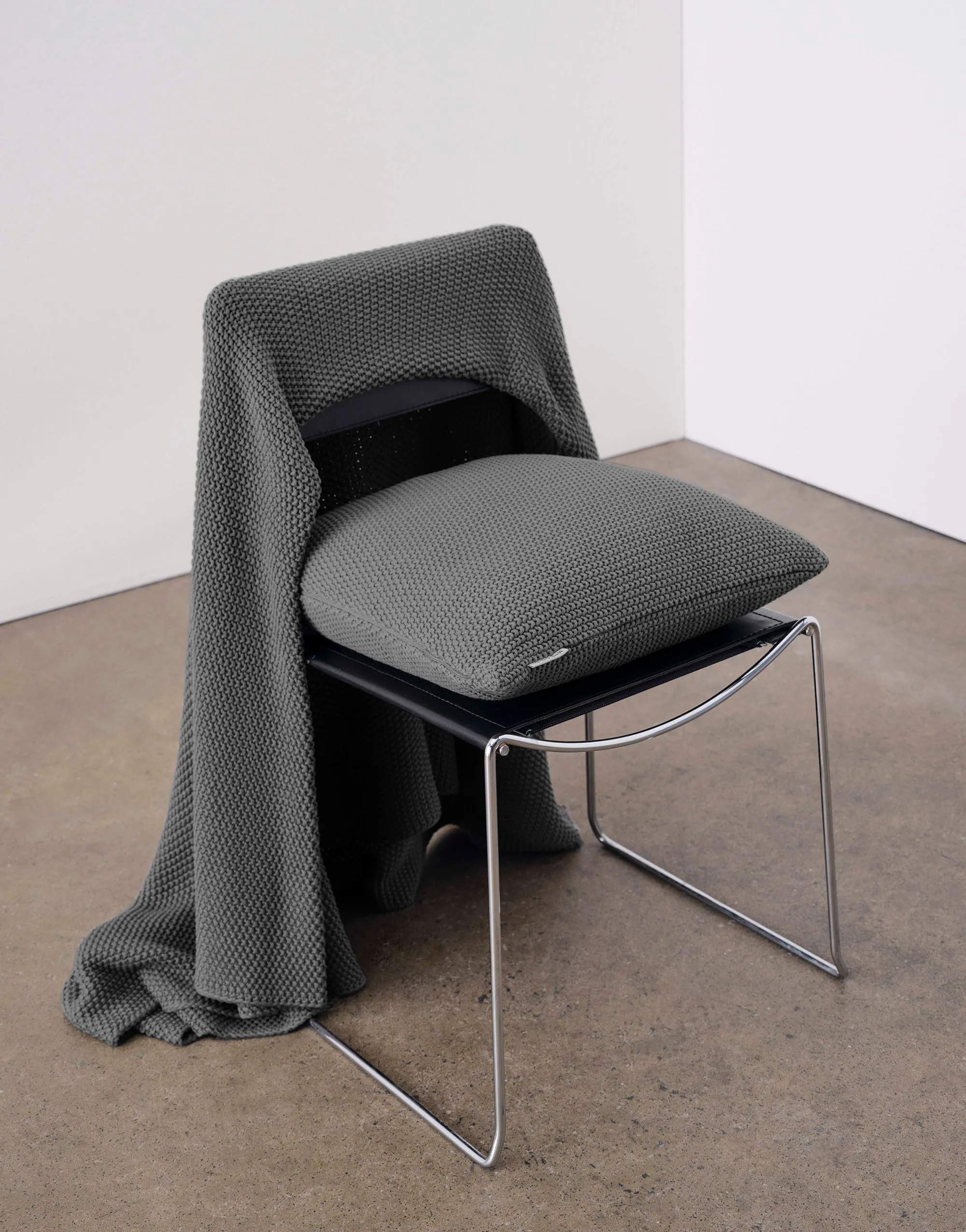 Marc O'Polo Pyntepuder Nordic Knit Pyntepude i Stone, H15 x B50 cm, 2