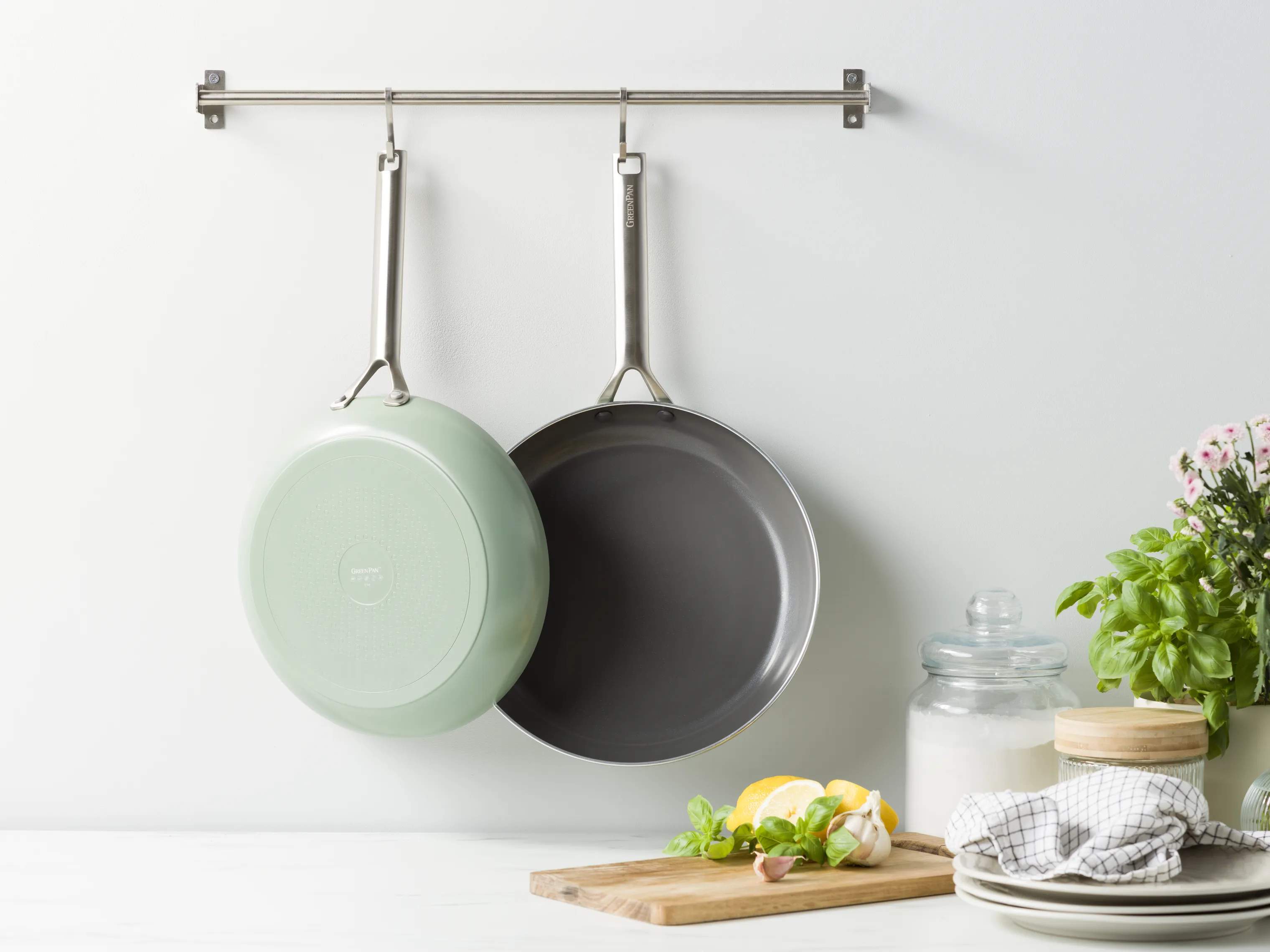 Greenpan Stegepander Royal Stegepande i GRØN, 30 cm, 3
