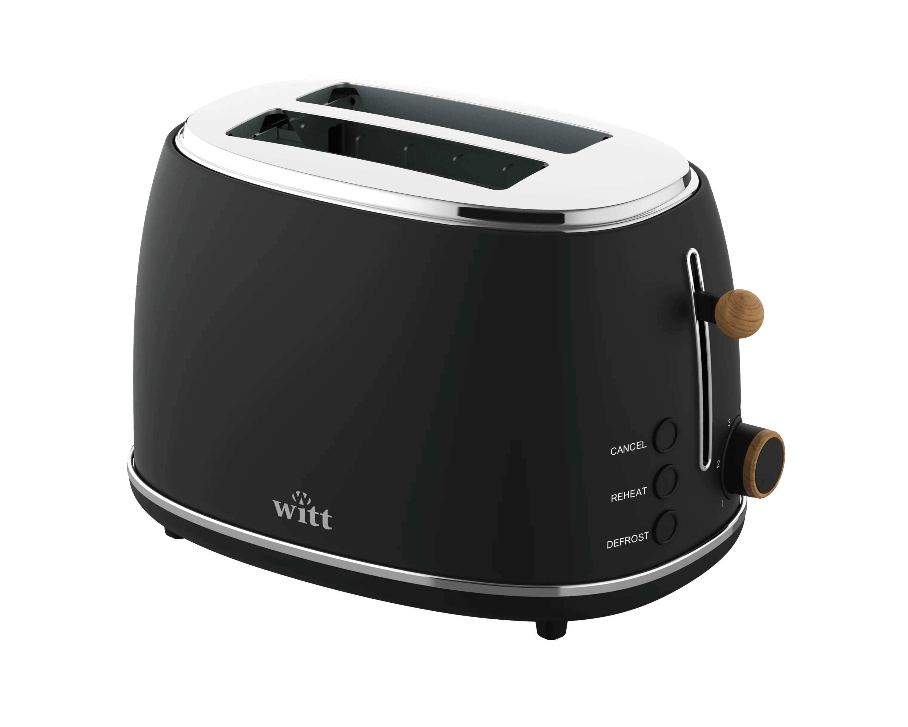 Witt Brødristere Premium Brødrister i Sort, 1
