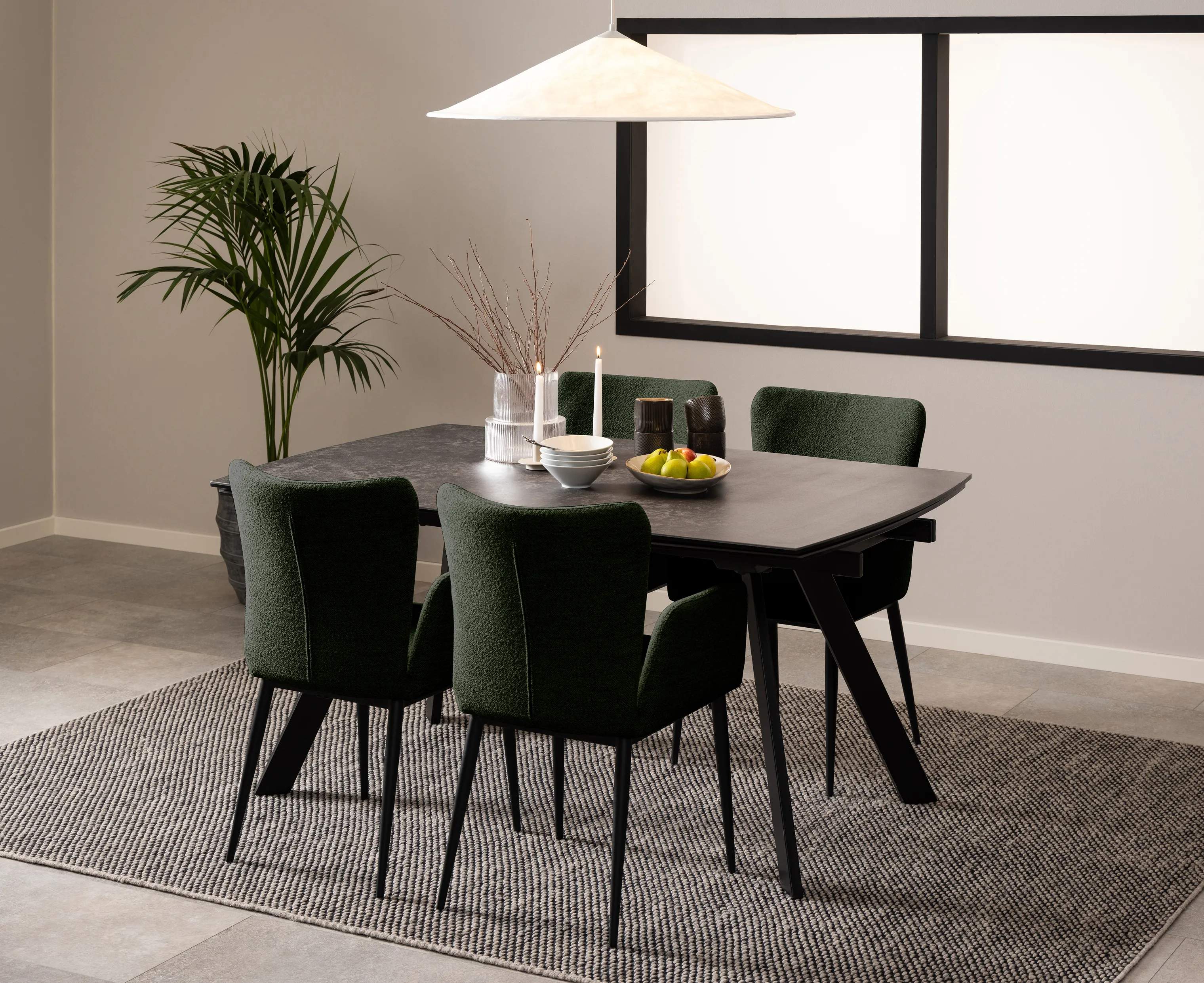 CASA Living Spiseborde Blackburn Spisebord i Sort, 2