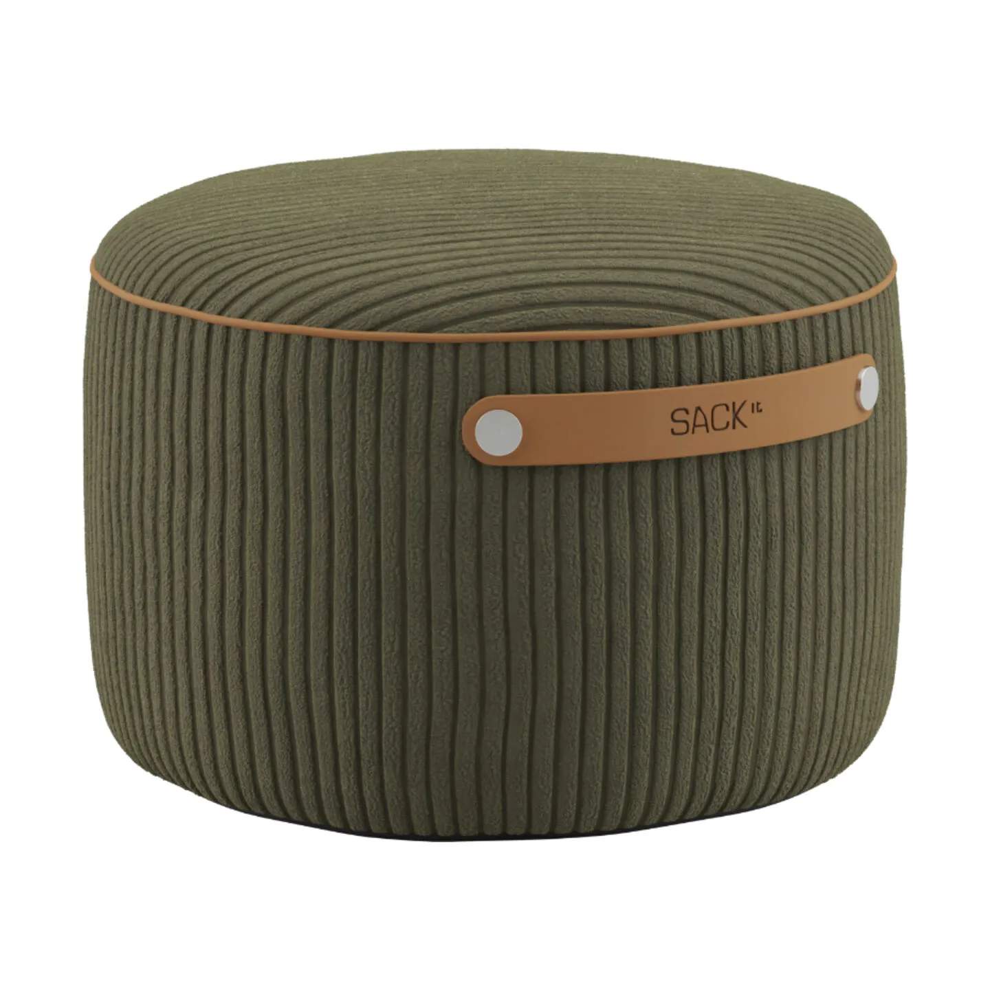 SACKit Puffer Puf i Corduroy Olive, 1