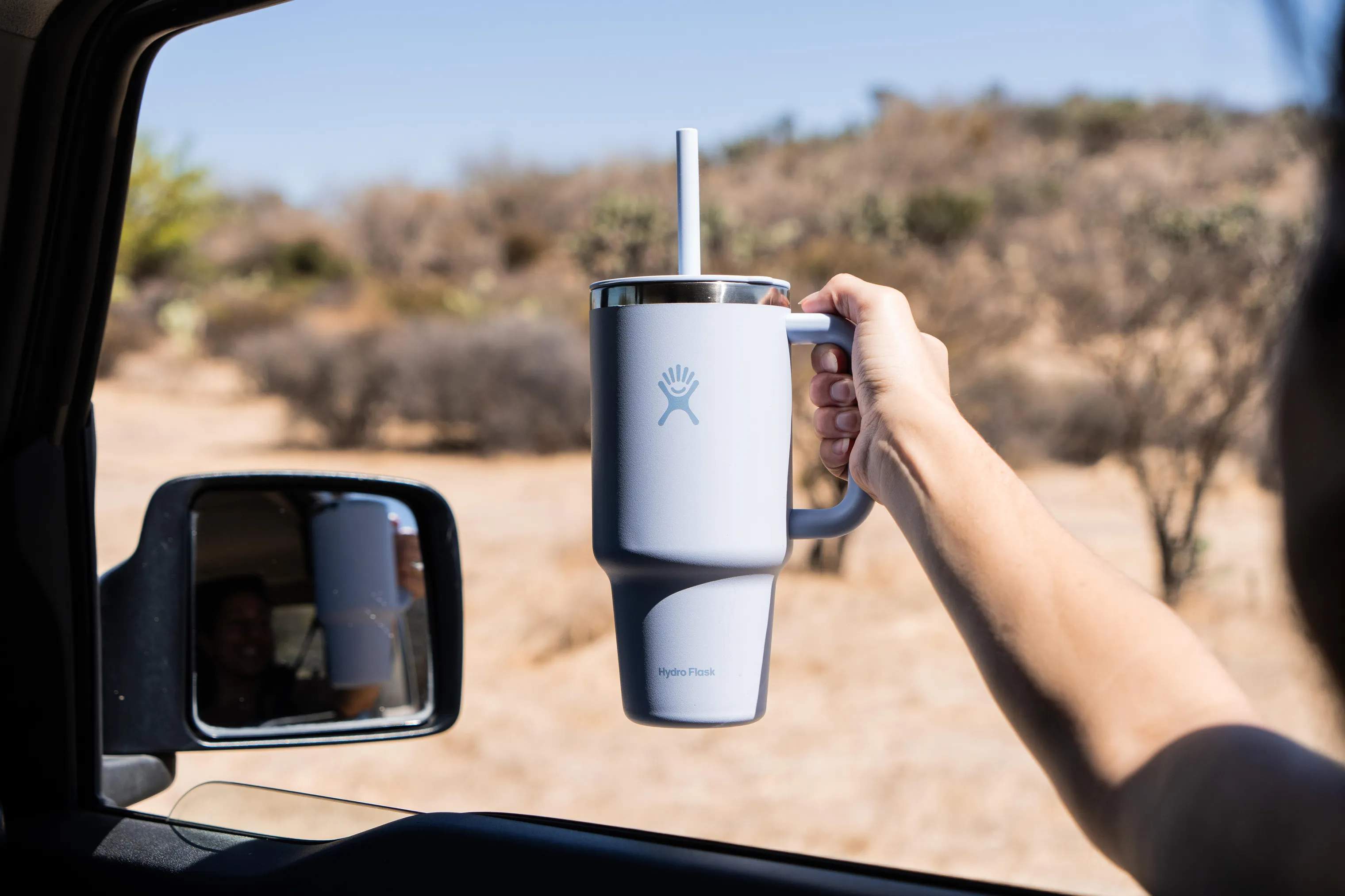 Hydro Flask To go kopper Travel Tumbler i Lyseblå, 946 ml, 6