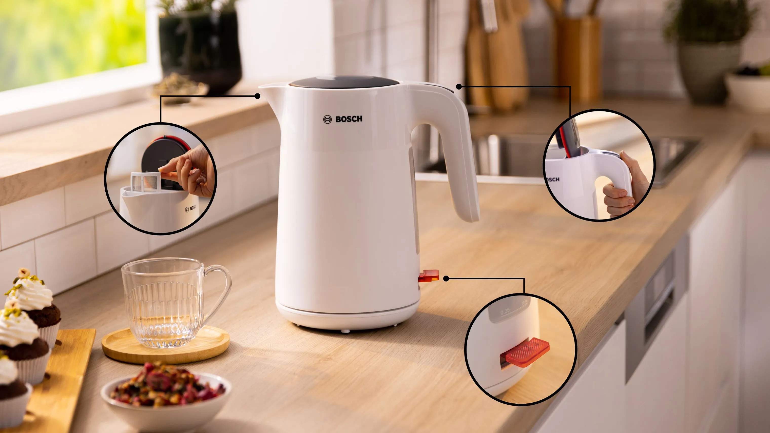 Bosch Elkedler MyMoment Elkedel i Hvid, 2