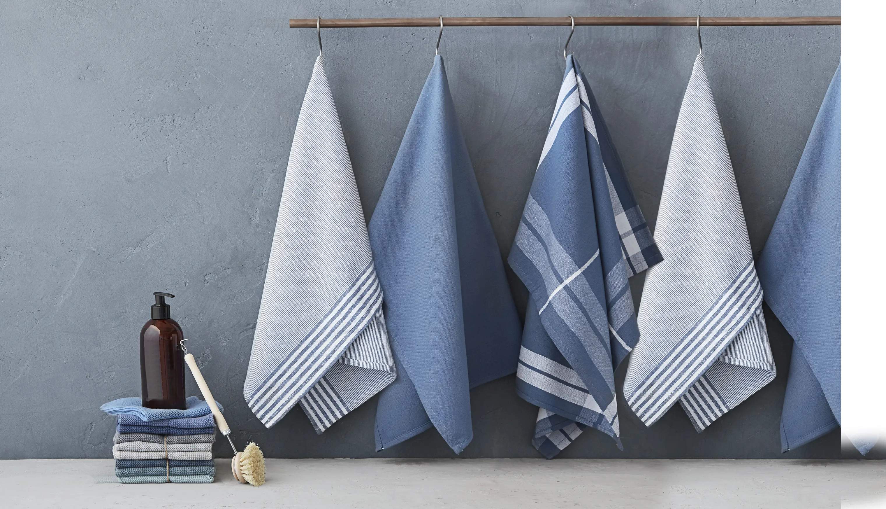 Cook & Baker Viskestykker Viskestykke i Lyseblå, 2
