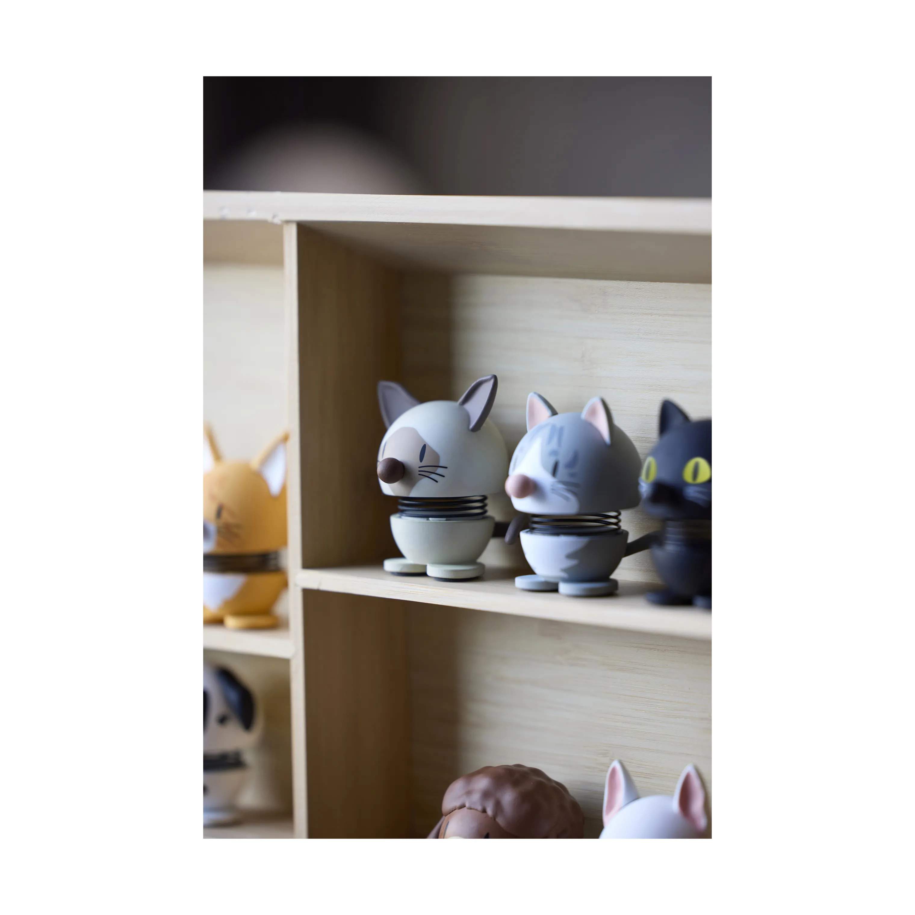 Hoptimist Dyrefigurer Mini Animals Kat - Siameser i Siameser, 3