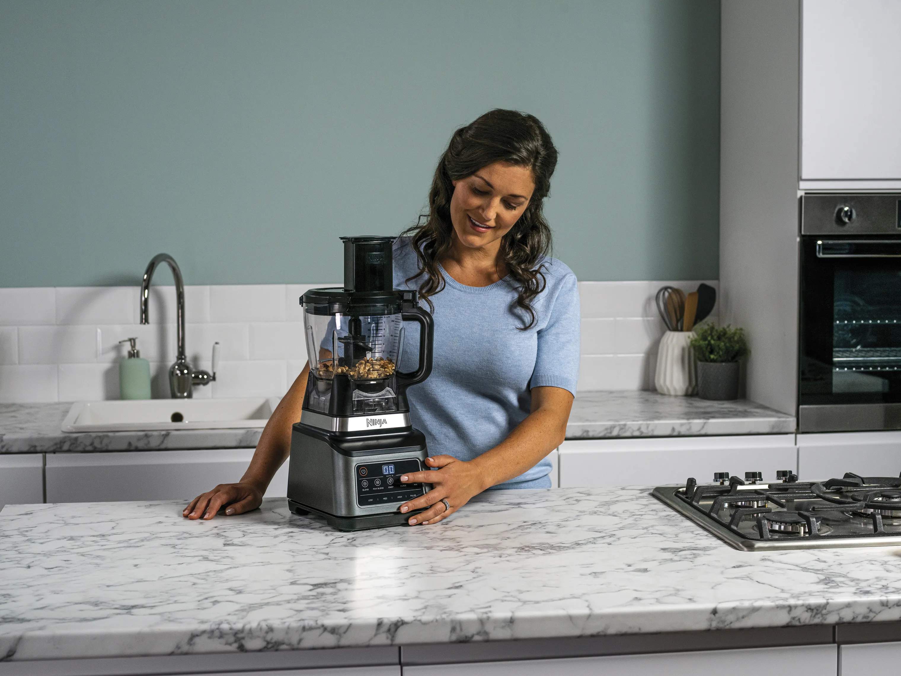 Ninja Foodprocessorer Ninja 3in1 Foodprocessor/Blender BN800EU i Sort, 3
