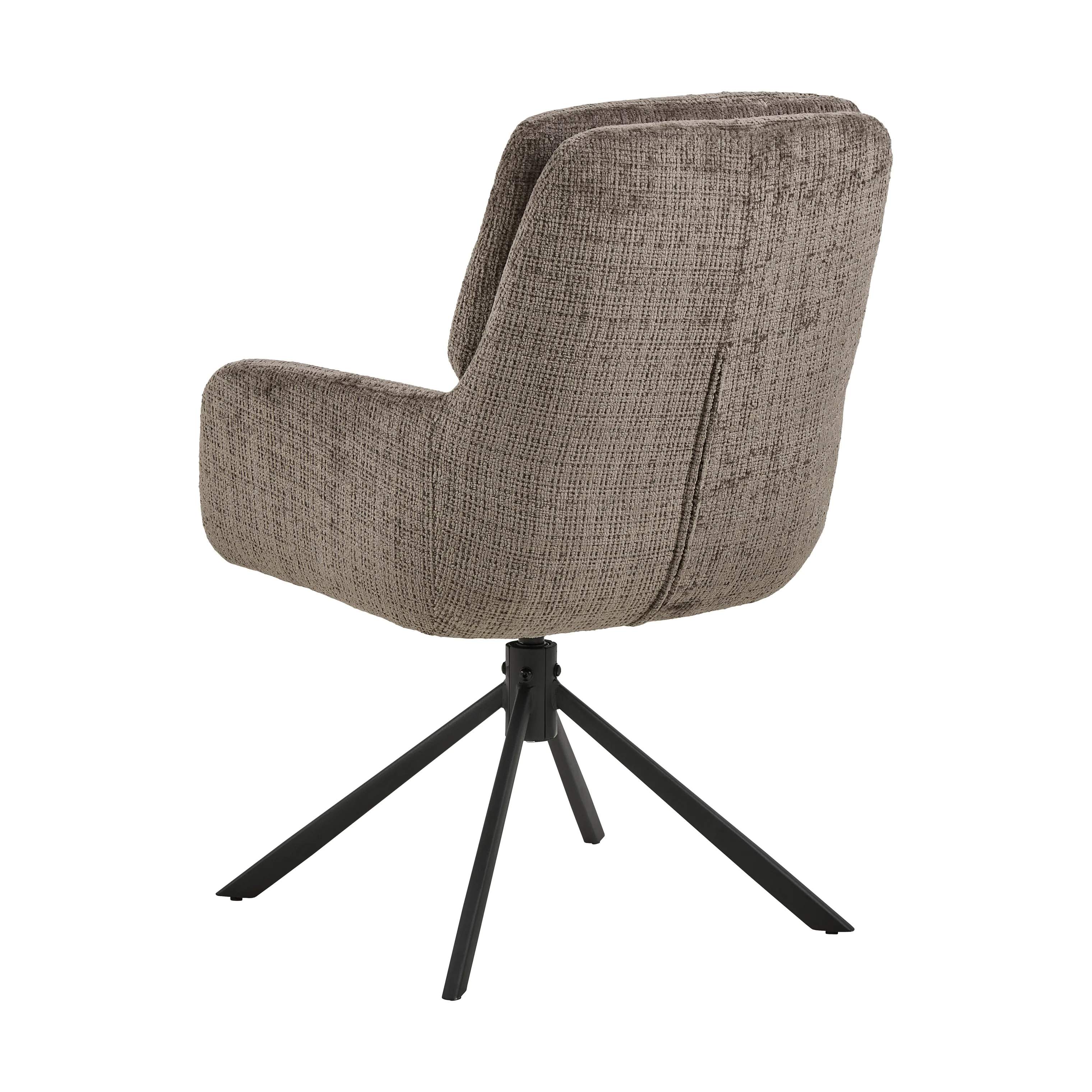 CASA Living Spisebordsstole Edgar Spisebordsstol i Brun, 4