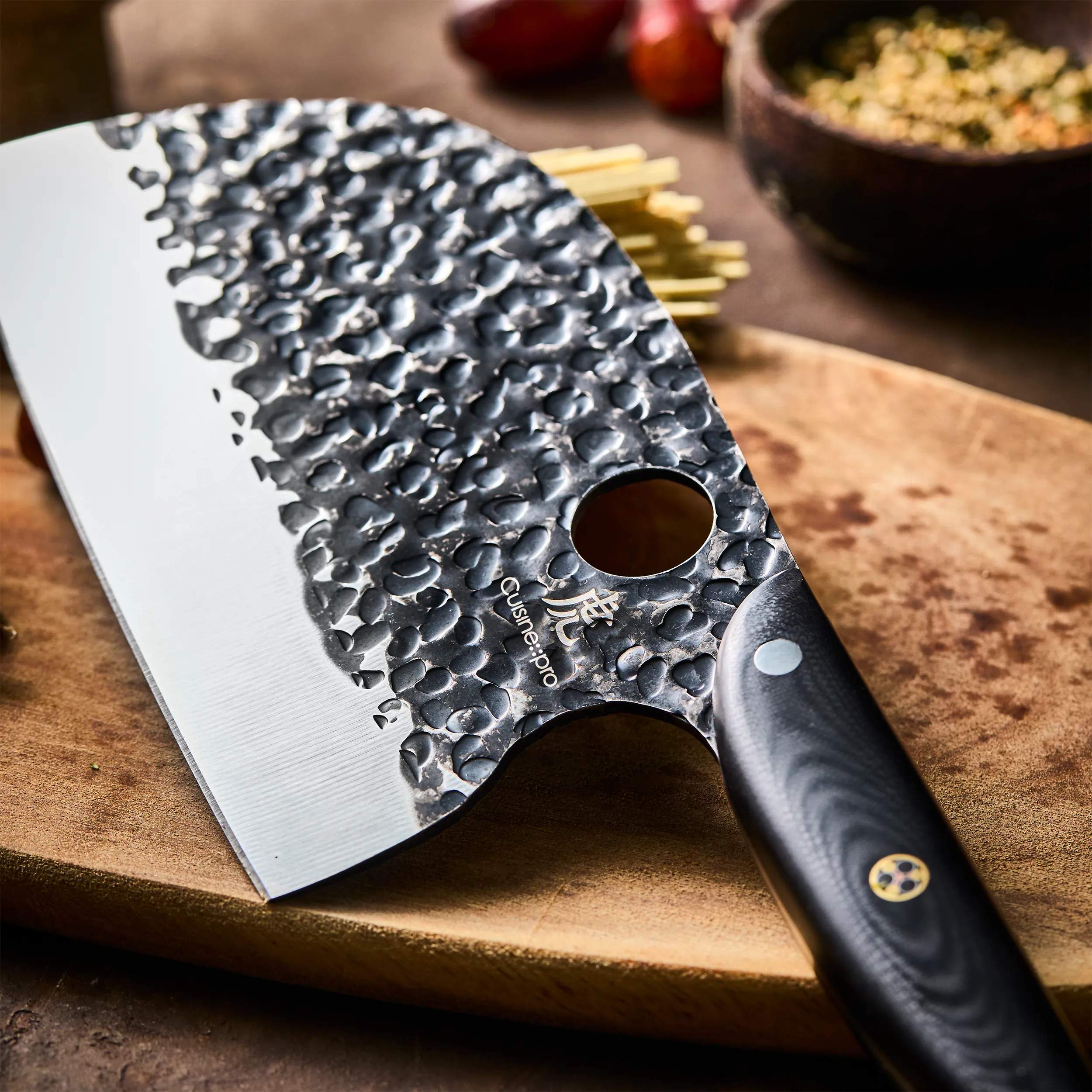 THE CUSTOM CHEF™ Knivblokke med knive Cuisine::pro Kuro Kiba Cuisine::pro® Kuroi Kiba™ Knivblok - 7 dele i Black, 7